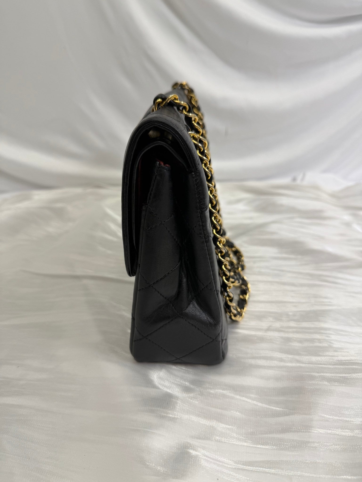 Chanel Black Quilted Calfskin Classic Double Flap Bag