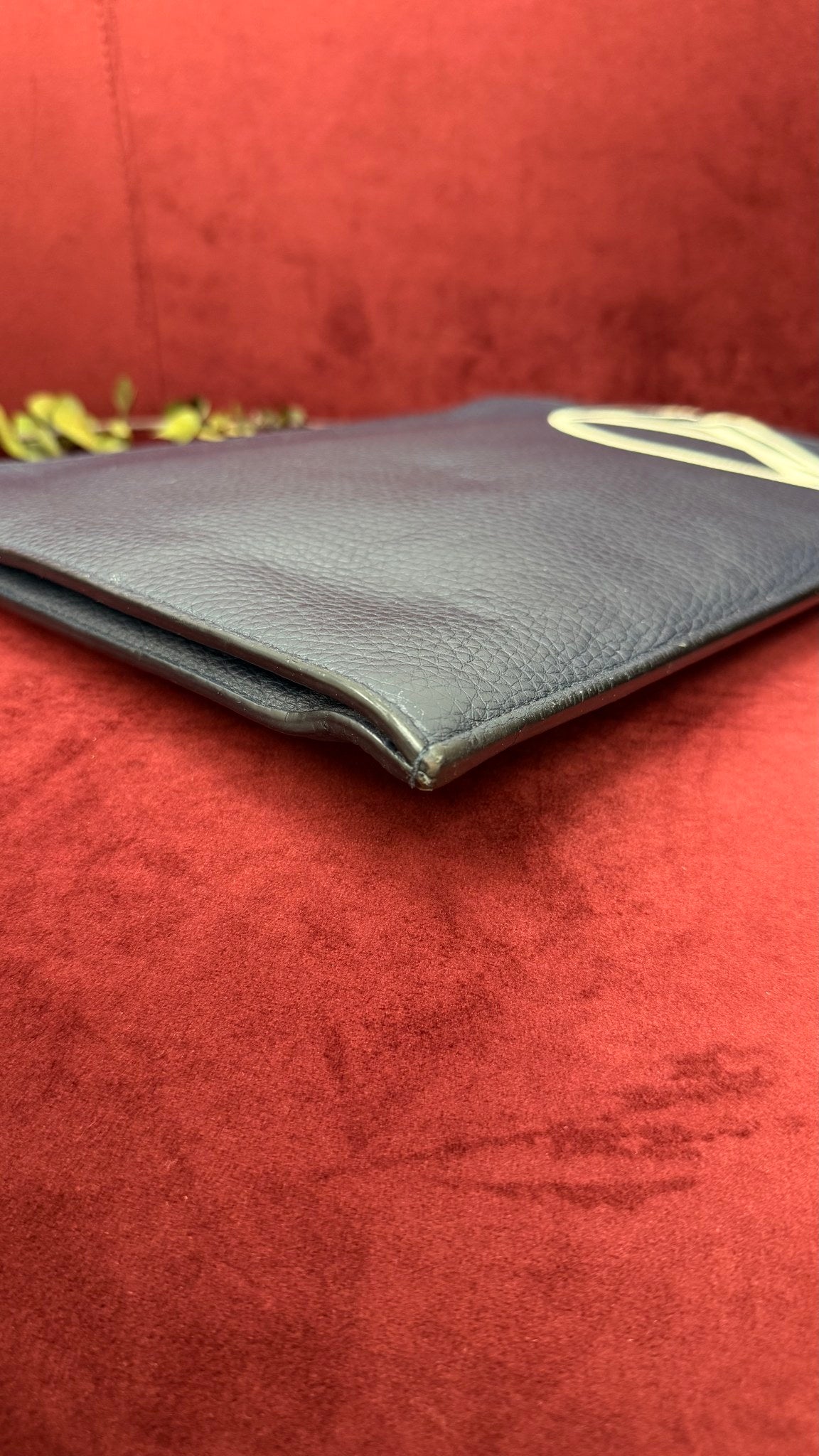 Louis Vuitton Navy Blue Taurillon Jour GM Pochette