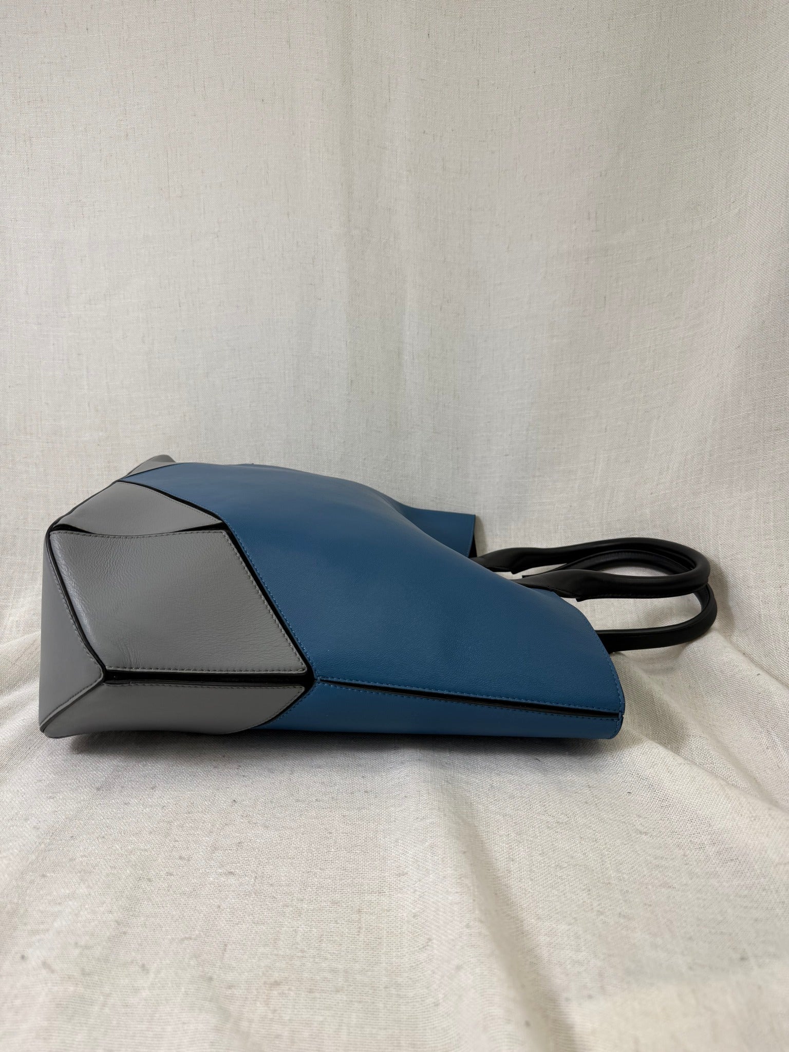 Givenchy Blue Easy Leather Tote Bag