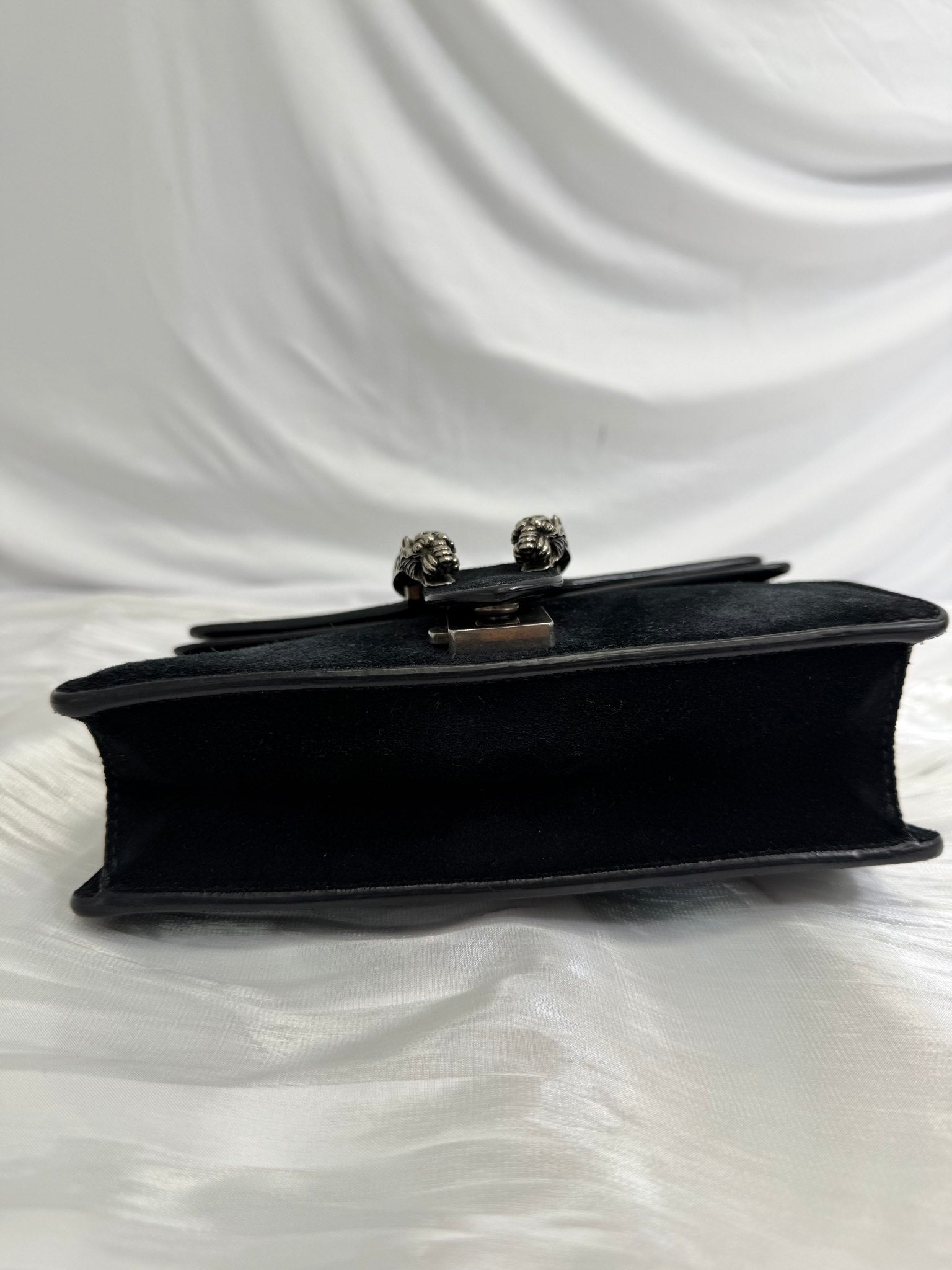 Gucci Black Suede Mini Dionysus  Bag