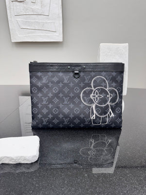 Louis Vuitton Monogram Eclipse Vivienne Pochette Apollo GM