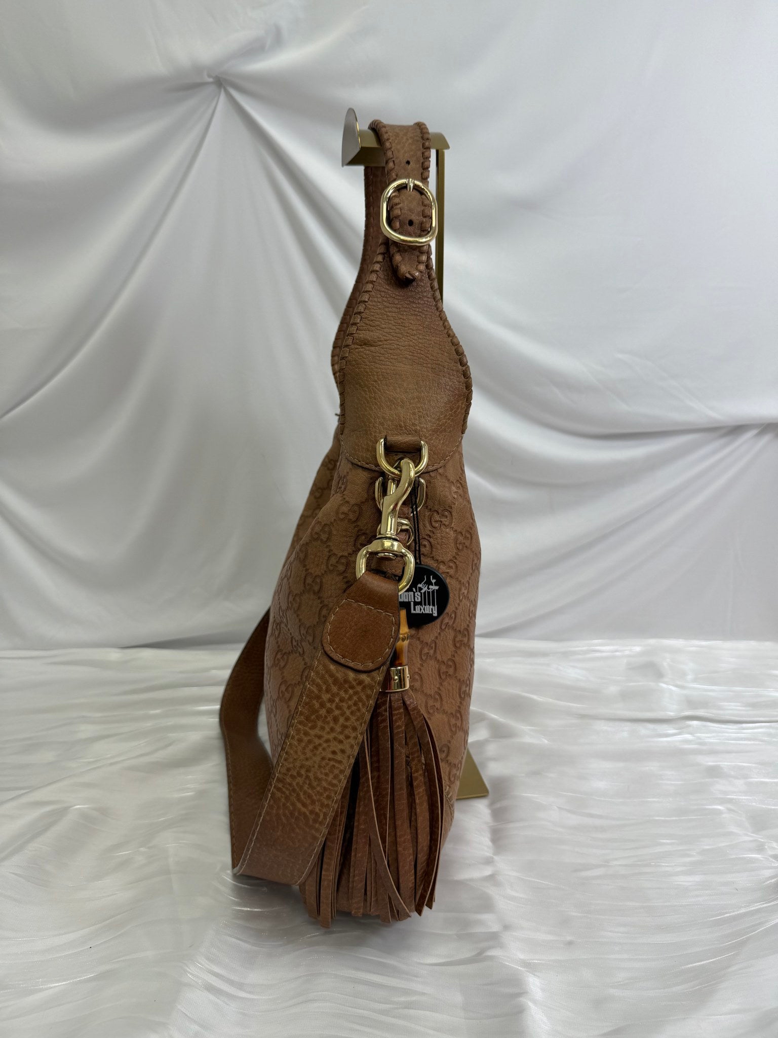 Gucci Brown Guccissima Leather Jackie Hobo Bag