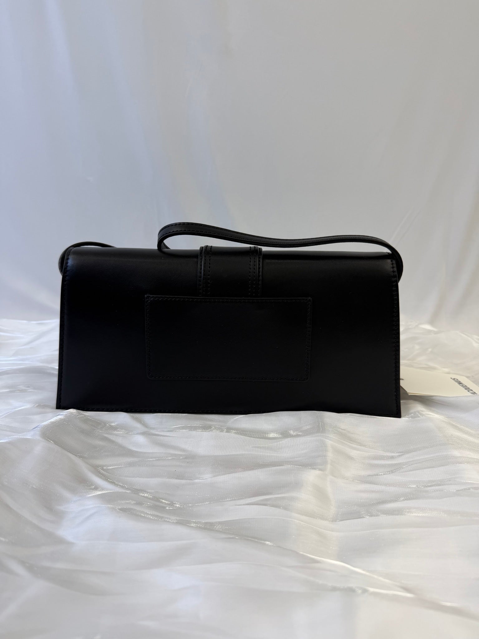 BRAND NEW- Jacquemus Black Leather Le Grand Bambino Bag