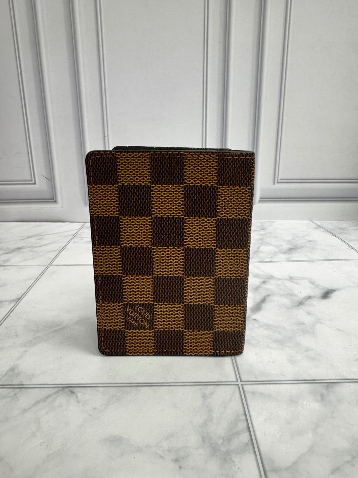 Louis Vuitton Damier Ebene Porte 2 Cartes Card Case