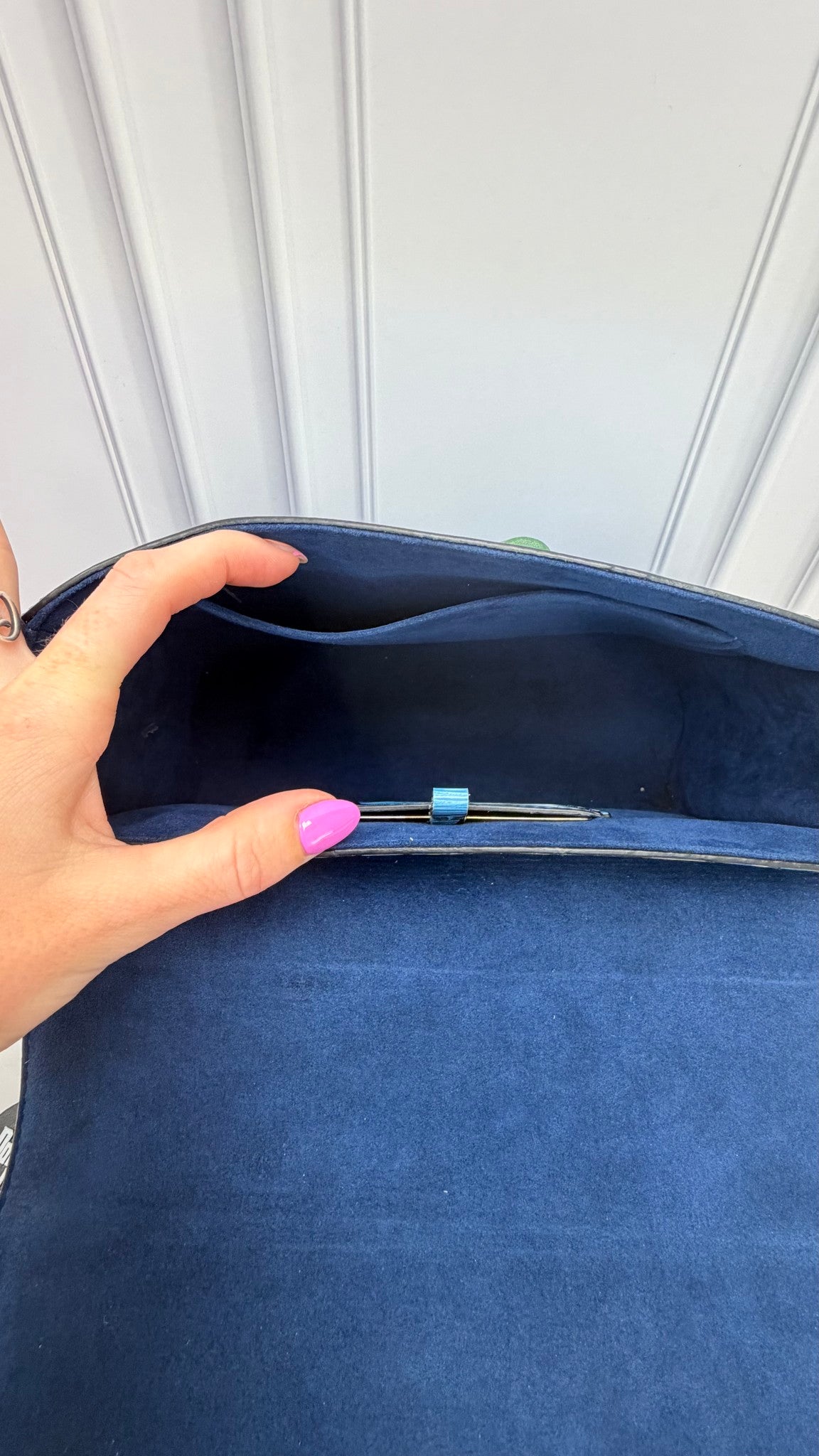 Louis Vuitton Aqua Print Epi Leather Twist MM Bag