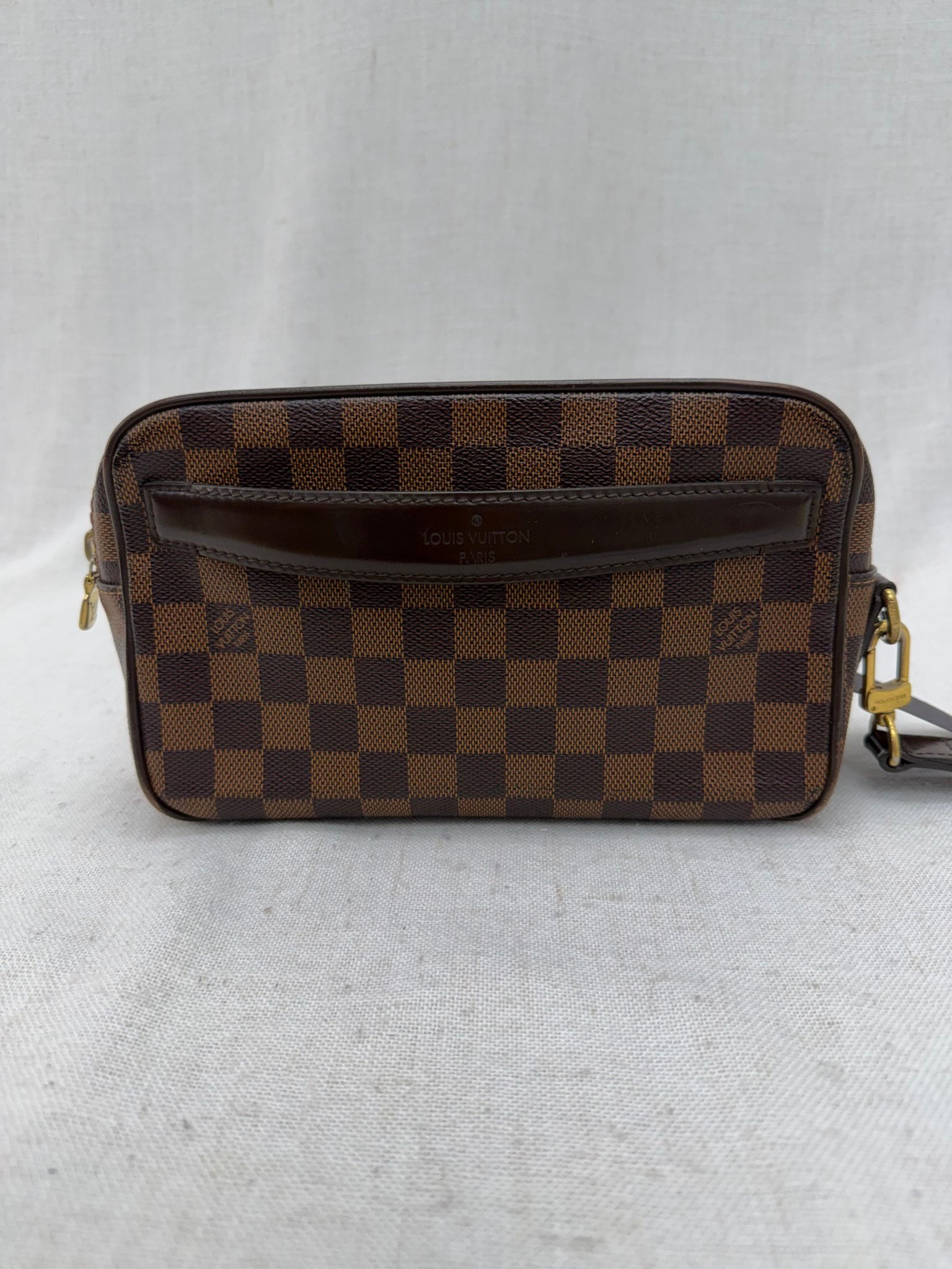 Louis Vuitton Damier Ebene Saint Paul Clutch