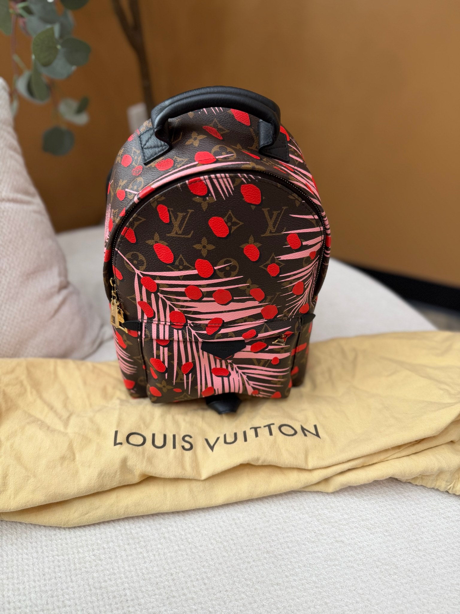 Louis Vuitton Monogram Jungle Palms Spring PM Backpack