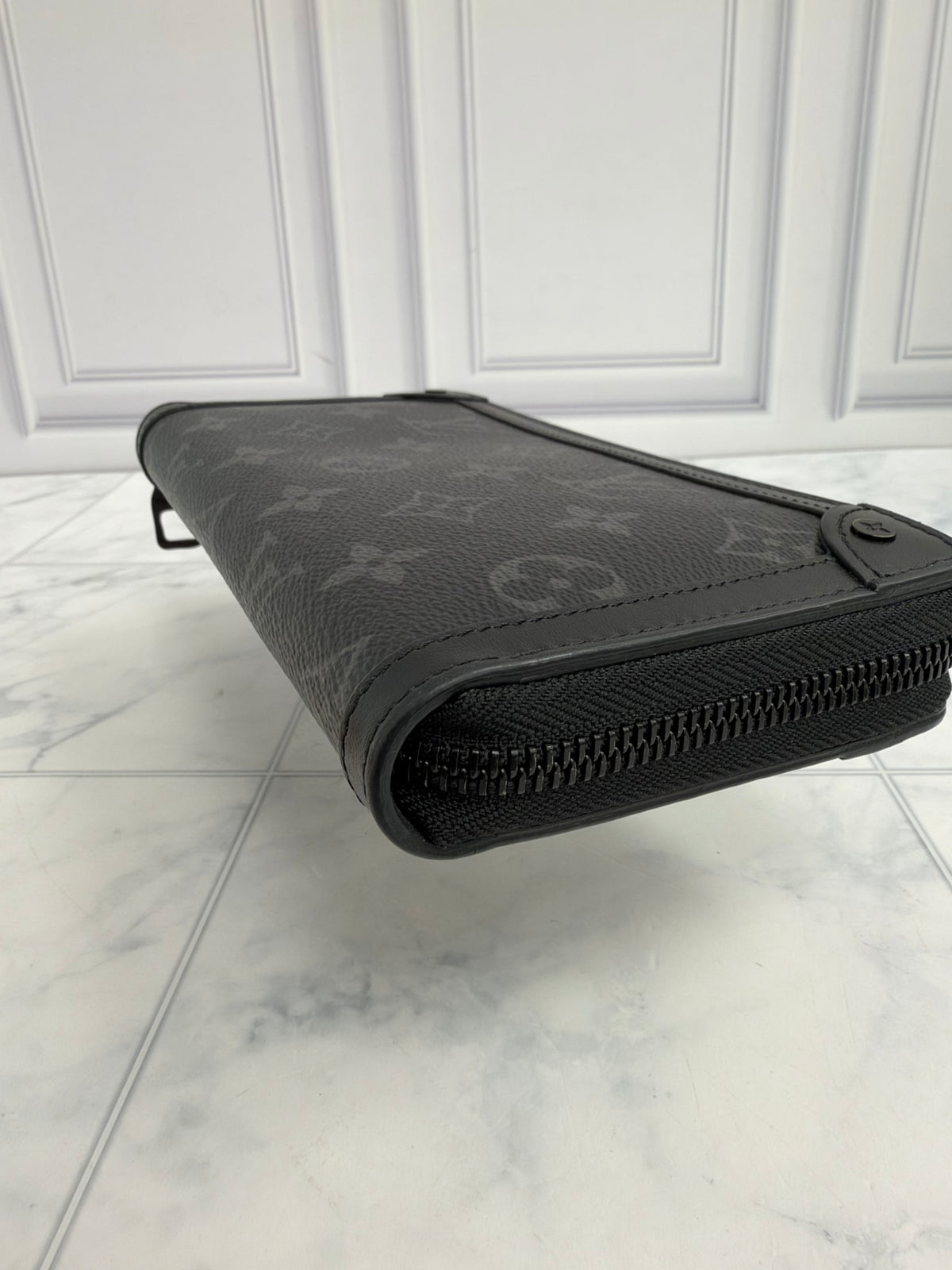Louis Vuitton Monogram Eclipse Trunk Zippy Wallet 