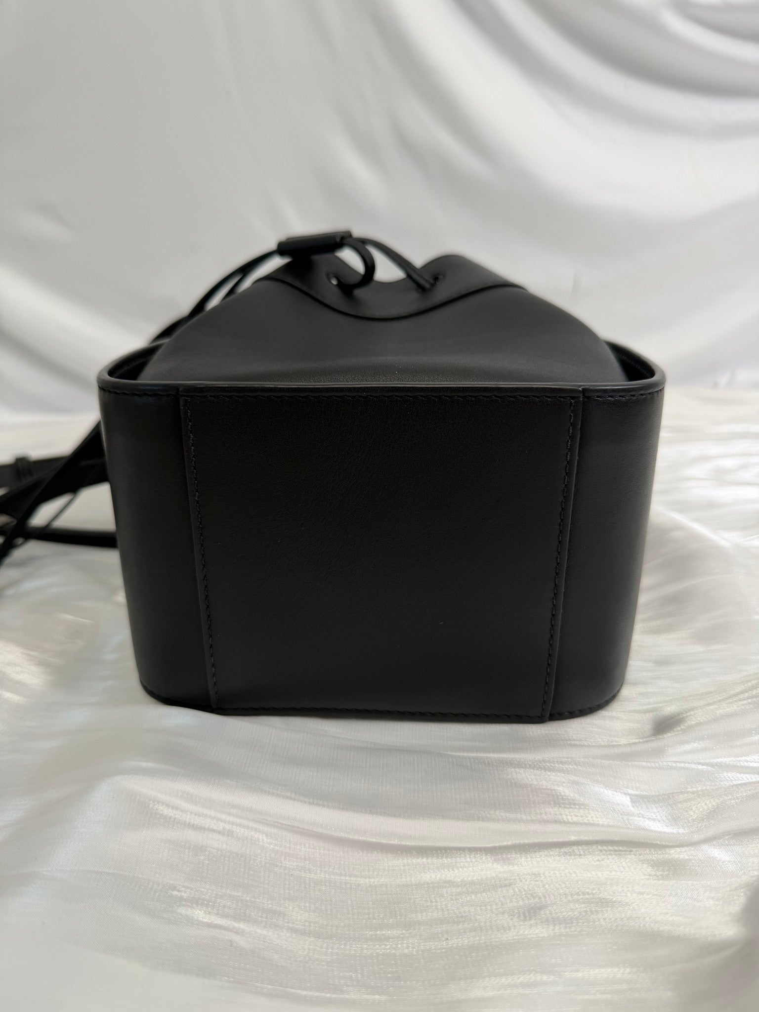 Loewe Black Leather Mini Hammock Hobo