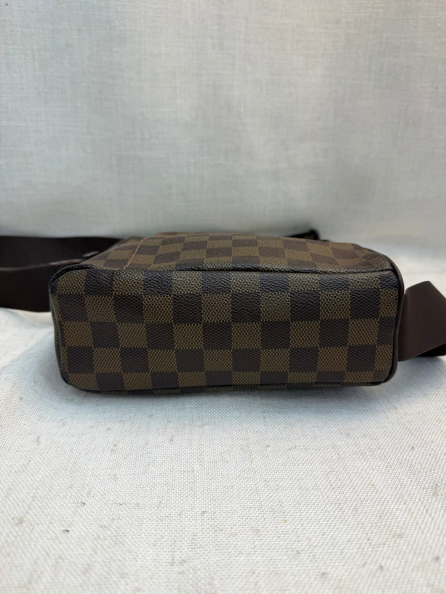 Louis Vuitton Damier Ebene Olva PM Messenger Bag