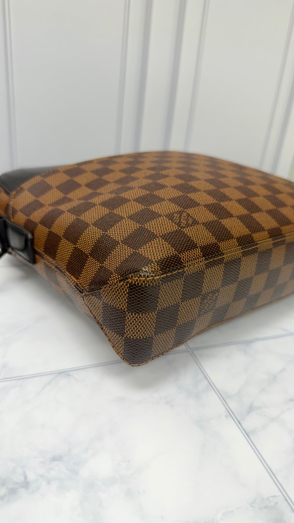 Louis Vuitton Damier Ebene Jake Messenger PM Bag