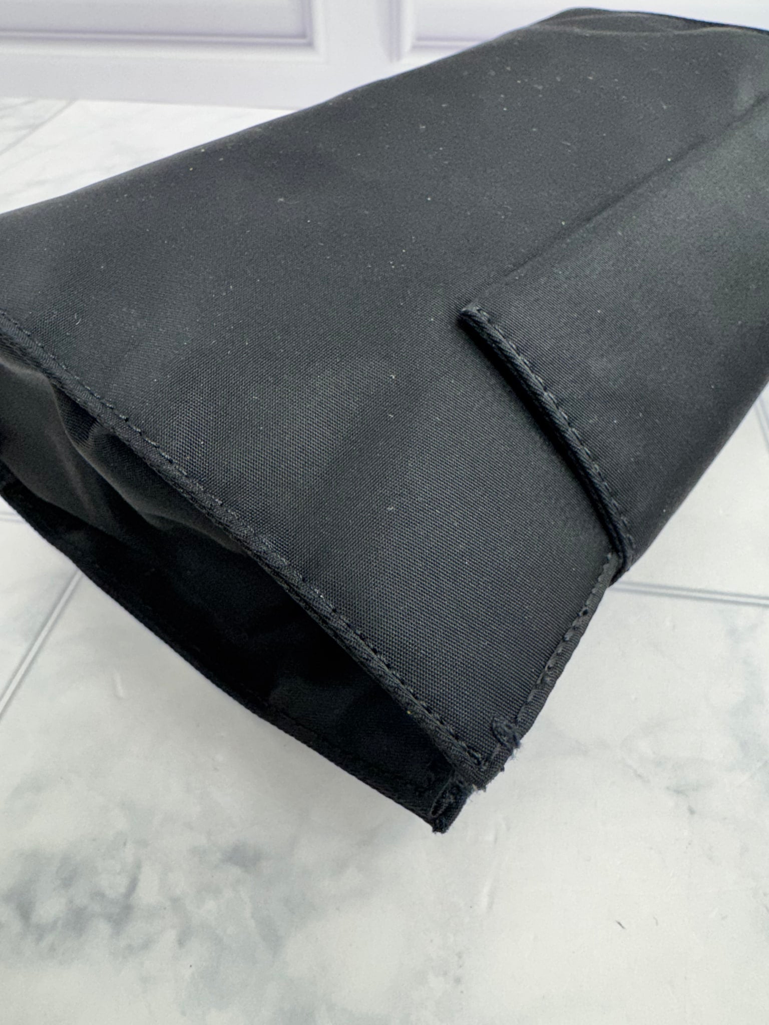 Prada Black Nylon Clutch Bag