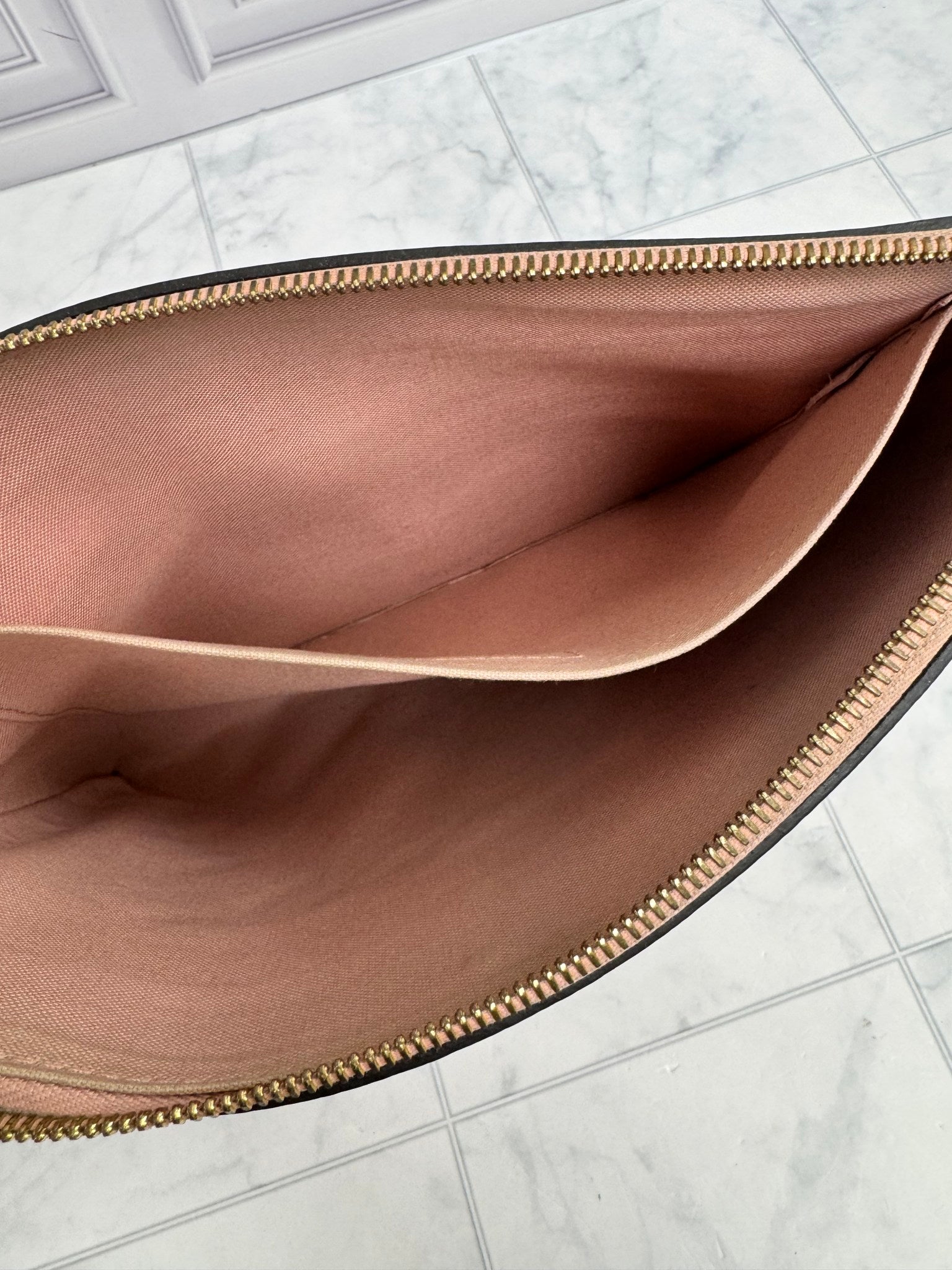 Louis Vuitton Pink Monogram Empreinte Daily Pouch