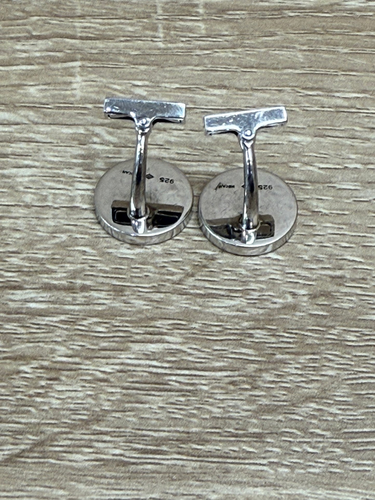 Louis Vuitton Damier Ebene Cuff Links