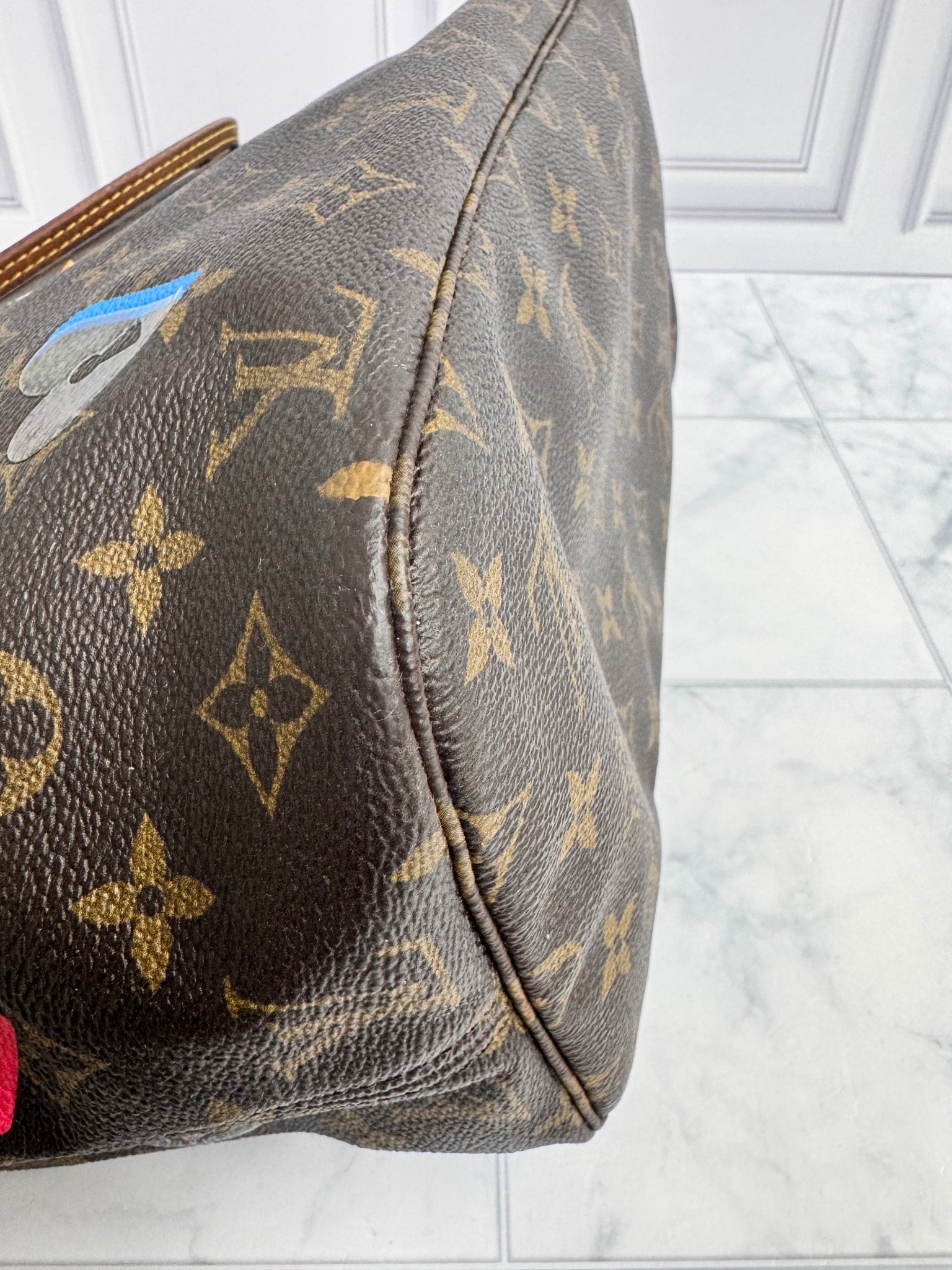 Louis Vuitton Monogram Love Lock Neverfull MM
