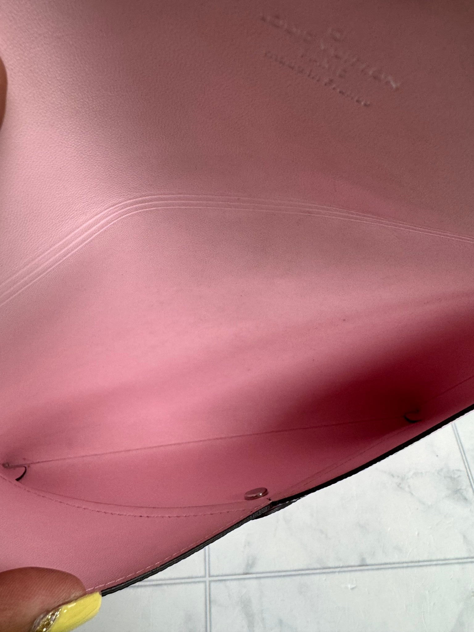 Louis Vuitton Pink Monogram Escale Large Kirigami Pochette