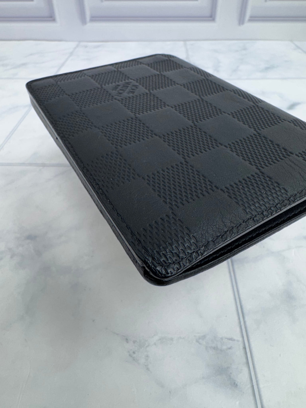 Louis Vuitton Black Damier Infini Leather Pocket Organizer