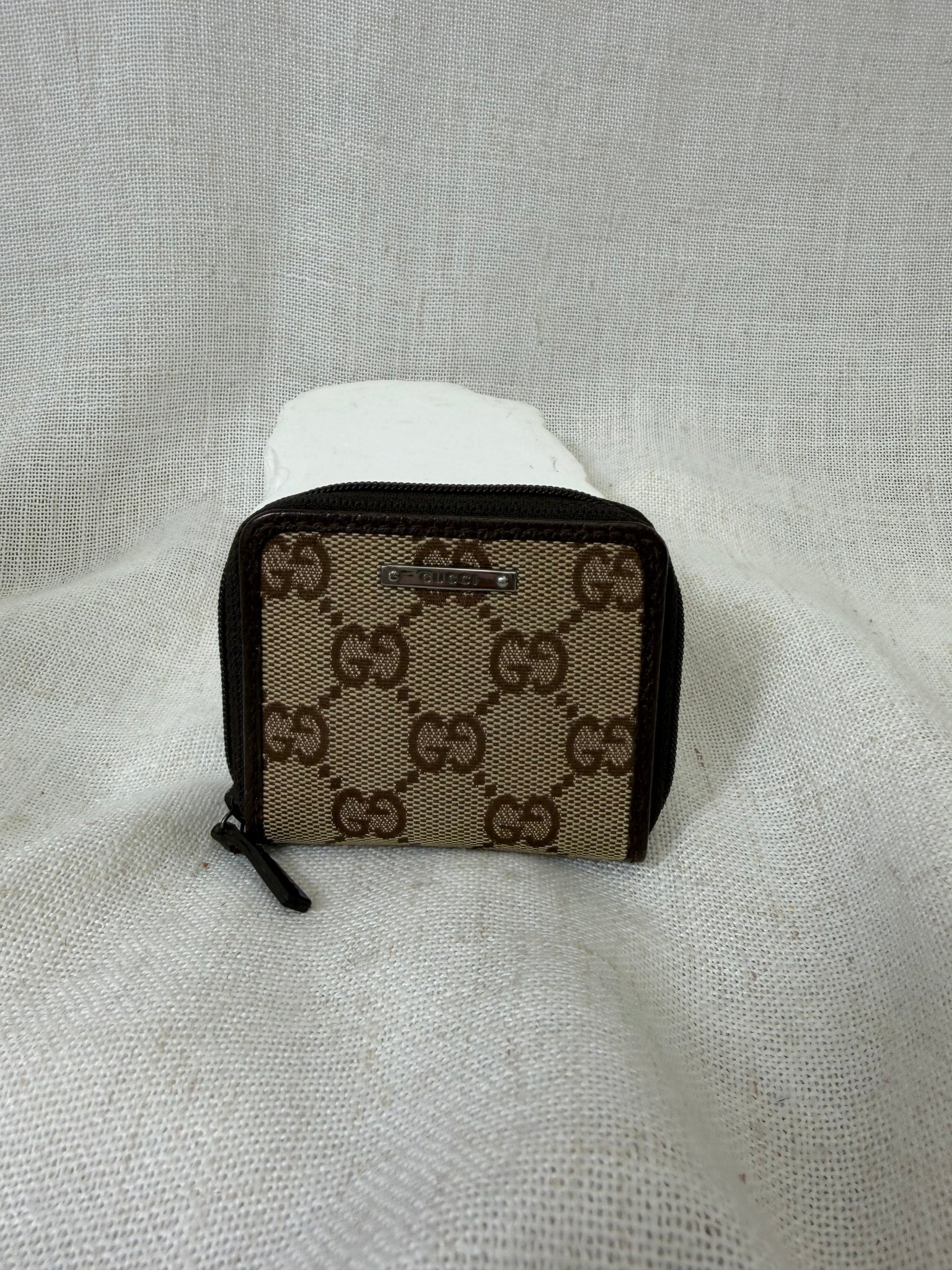 Gucci GG Canvas Mini Coin Case