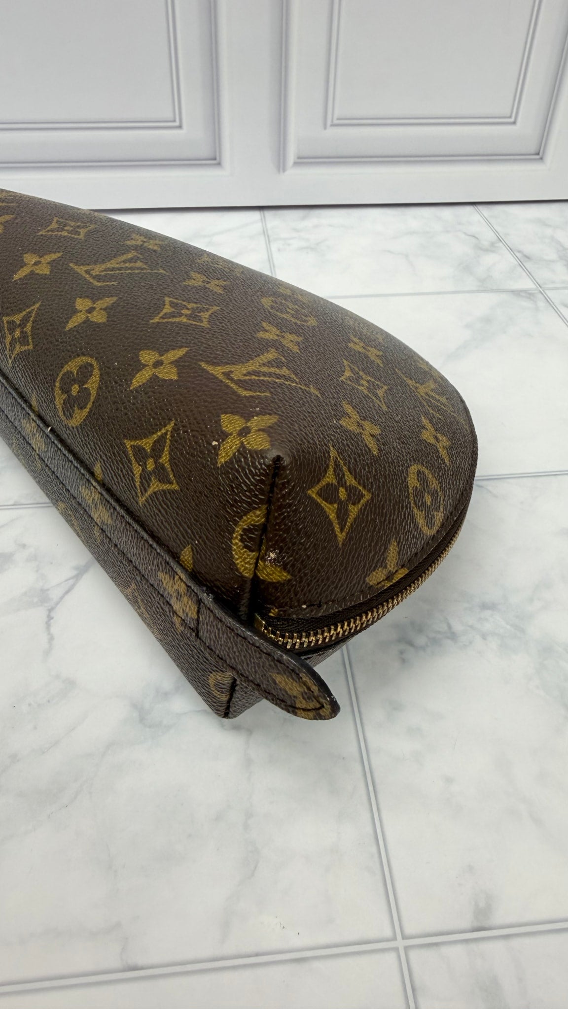 Louis Vuitton Monogram Half Moon Cosmetic Bag 