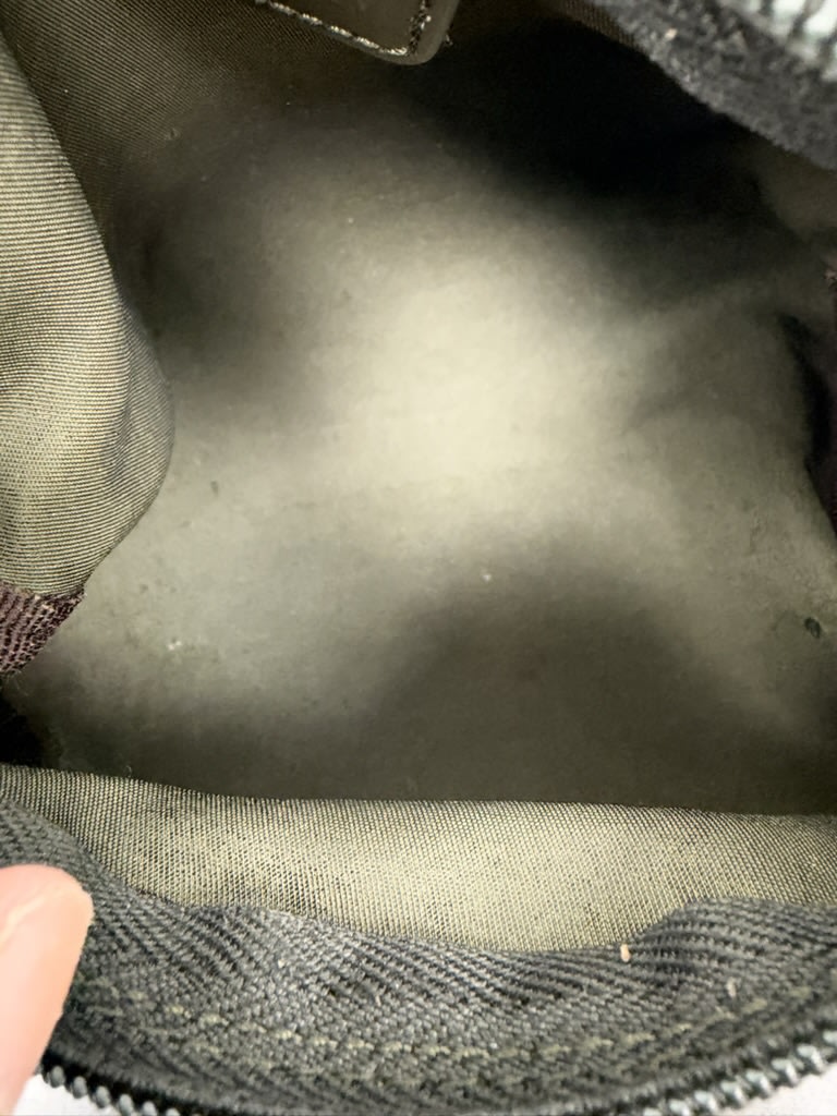 Prada Green Nylon Zippy Cosmetic Pouch