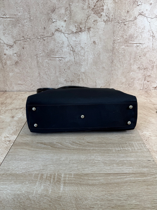 MCM Black Nylon Shoulder Bag