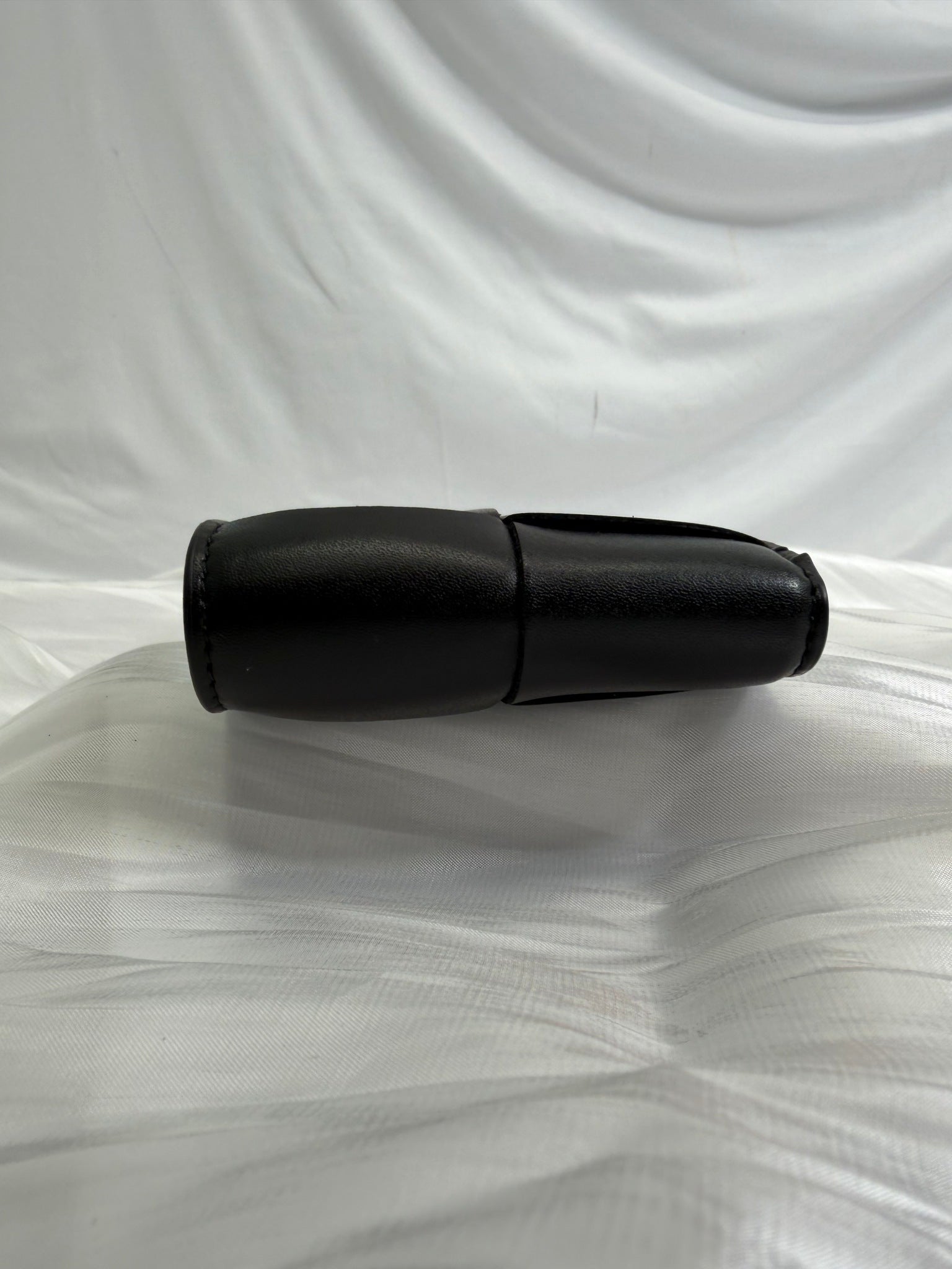 Bottega Veneta Black Leather Cassette Bifold Wallet