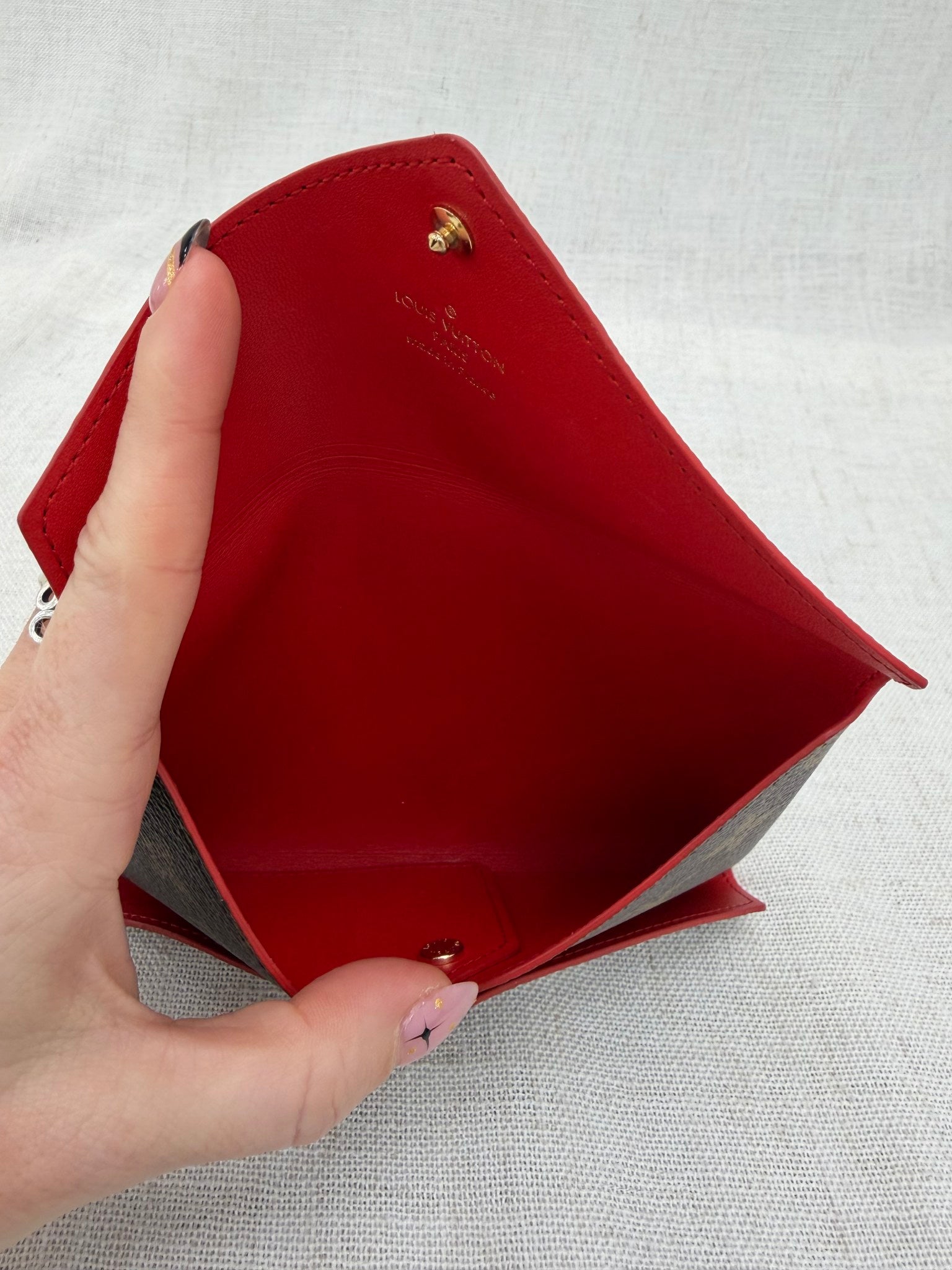 Louis Vuitton Monogram & Red Medium Kirigami Pochette