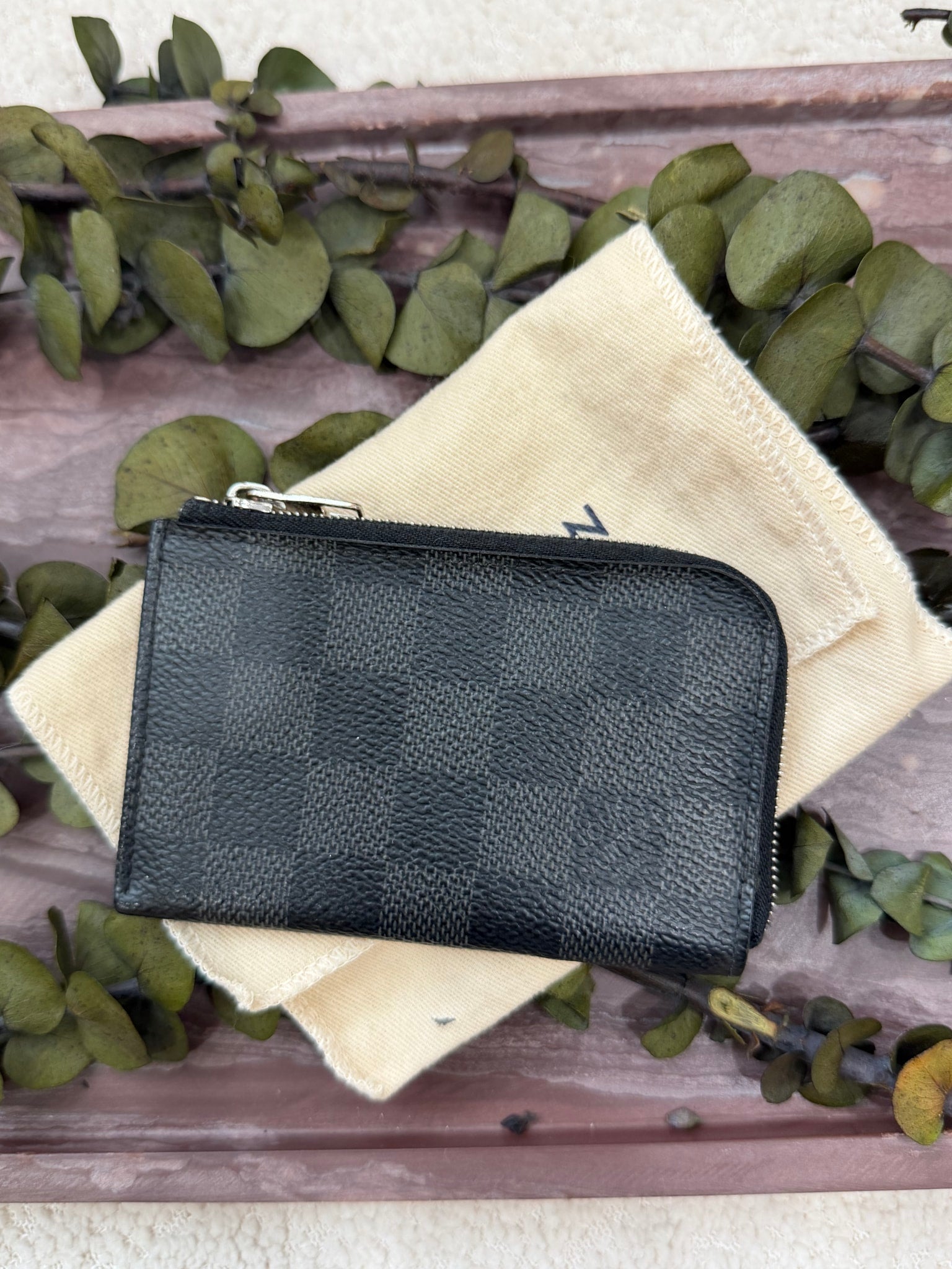 Louis Vuitton Damier Graphite Compact Zippy Wallet