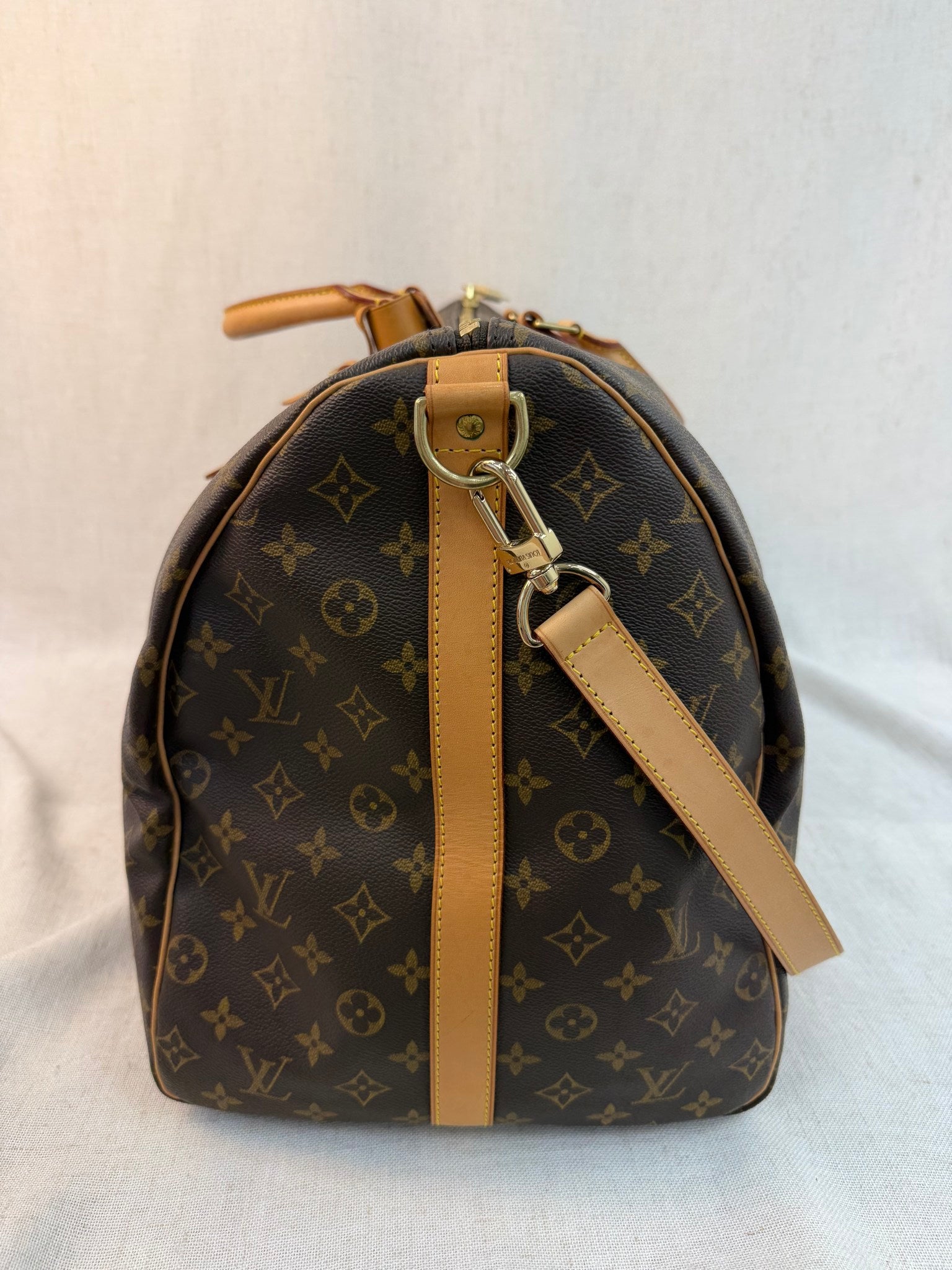 Louis Vuitton Monogram Keepall 60 Bandouliere Bag