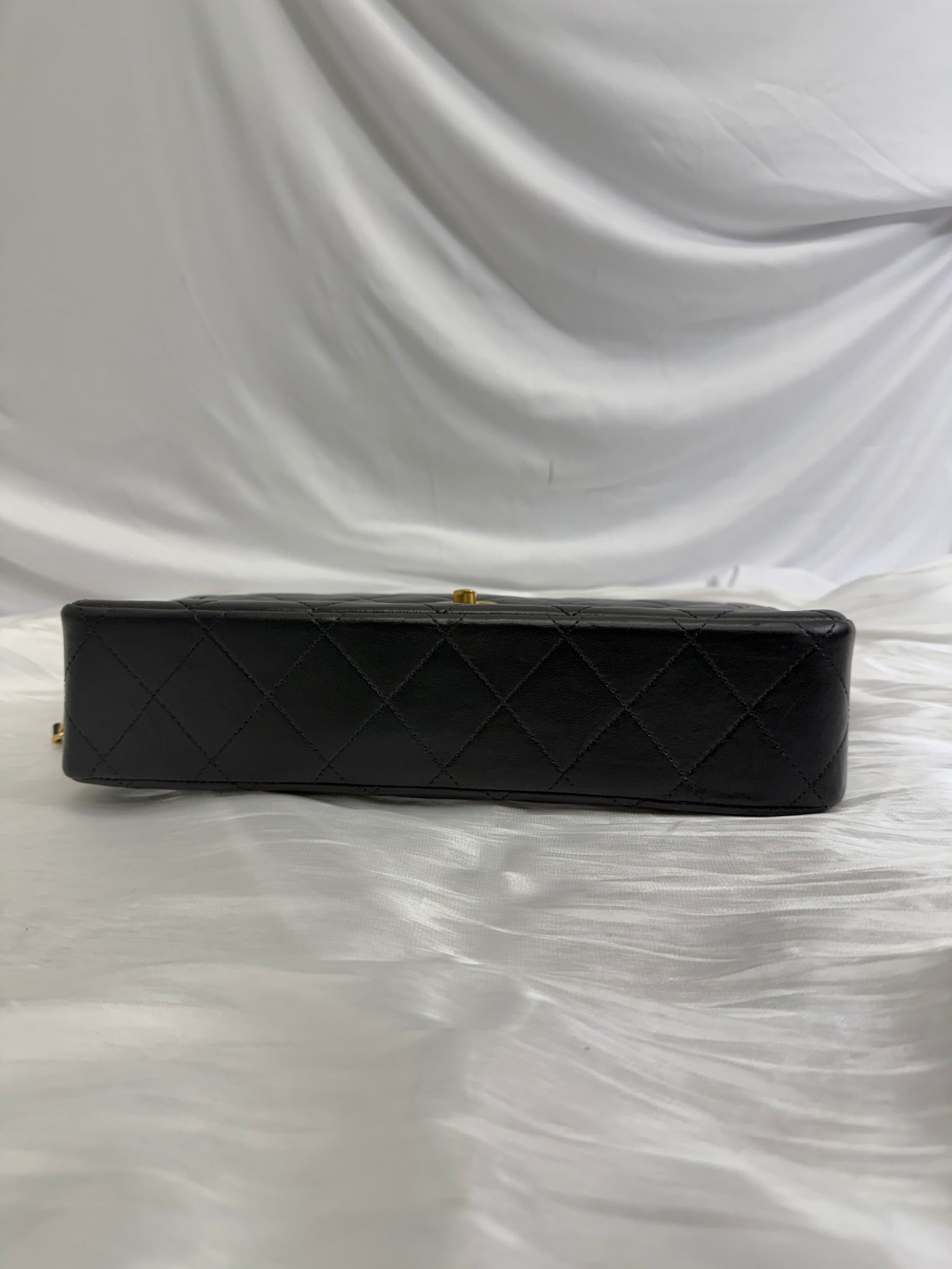 Chanel Black Quilted Calfskin Classic Double Flap Bag