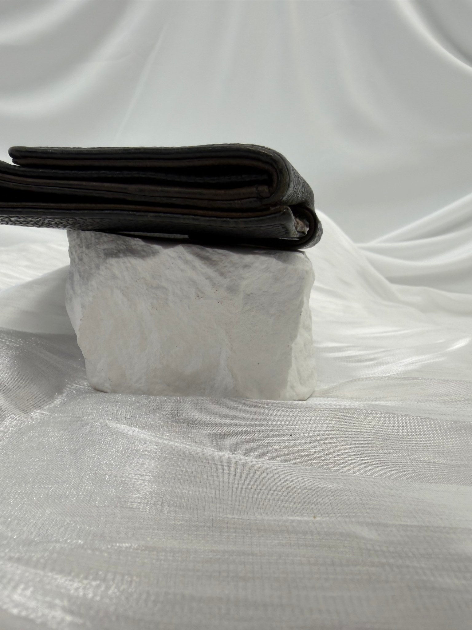 Chanel Black Caviar CC Compact Wallet