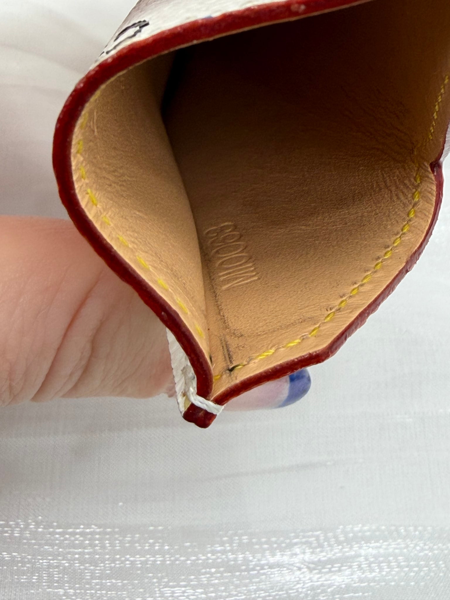 Louis Vuitton White Multicolor Monogram  Mirror & Case