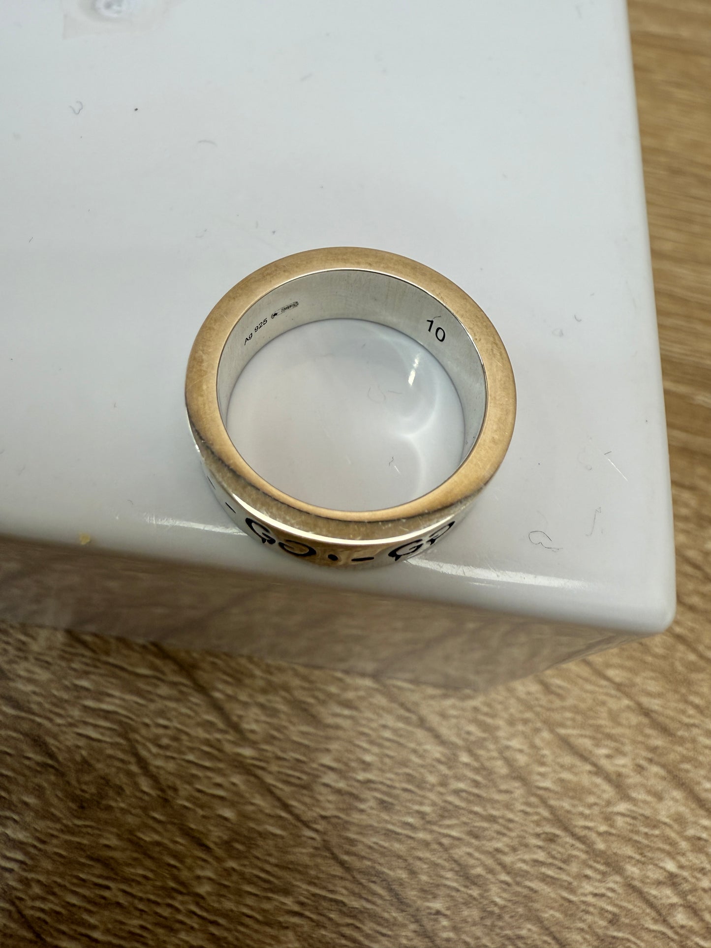Gucci Ghost Ring - Size 5