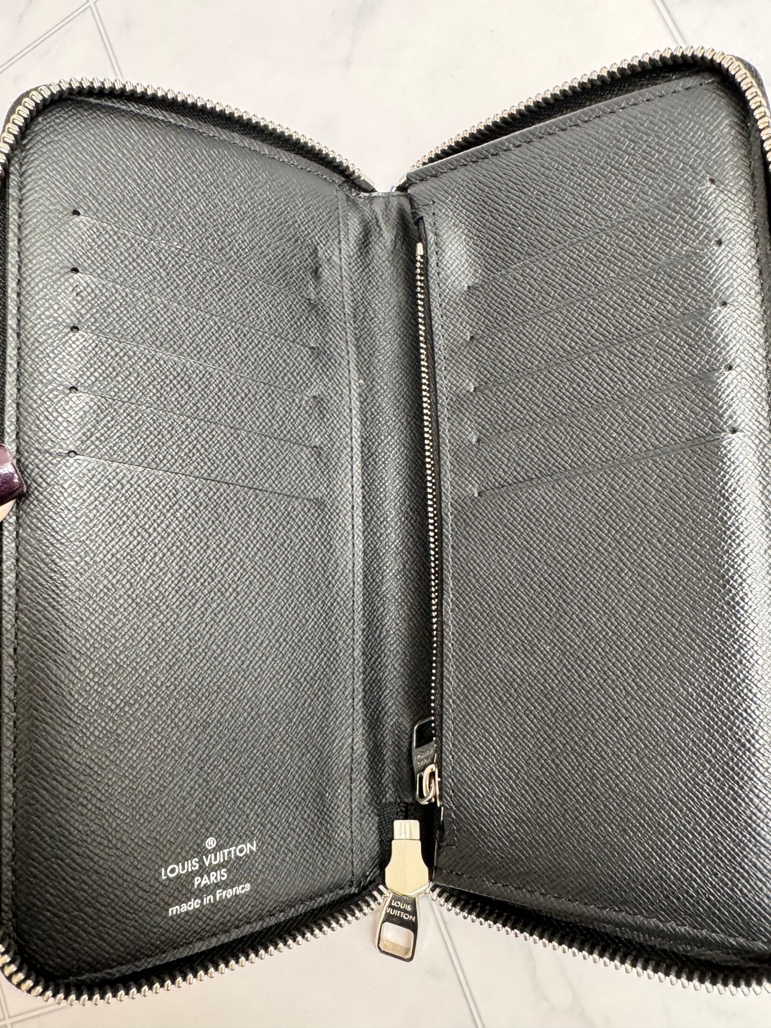 Louis Vuitton Damier Graphite Long Zippy Wallet