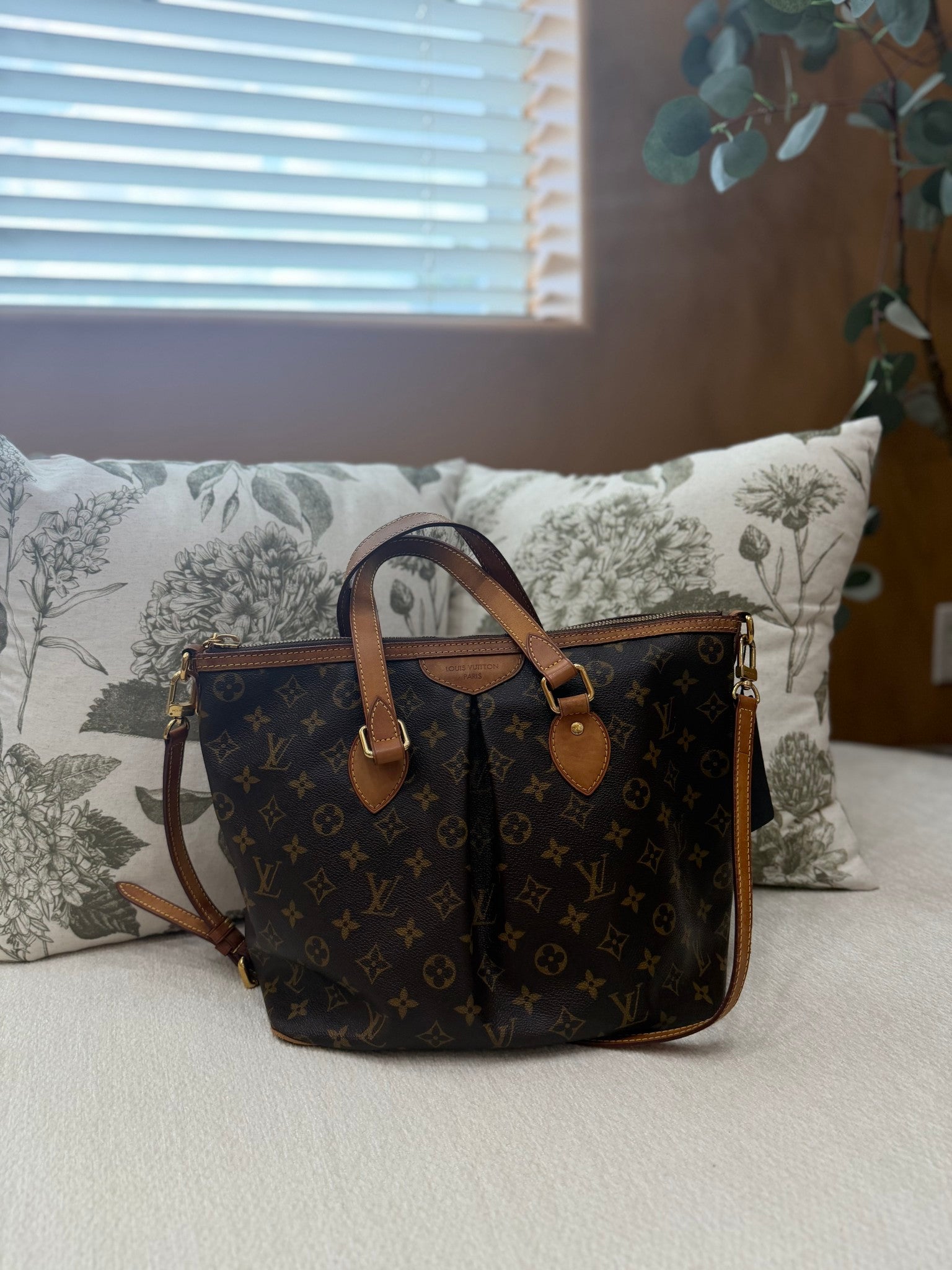 Louis Vuitton Monogram Palermo PM Shoulder Bag 