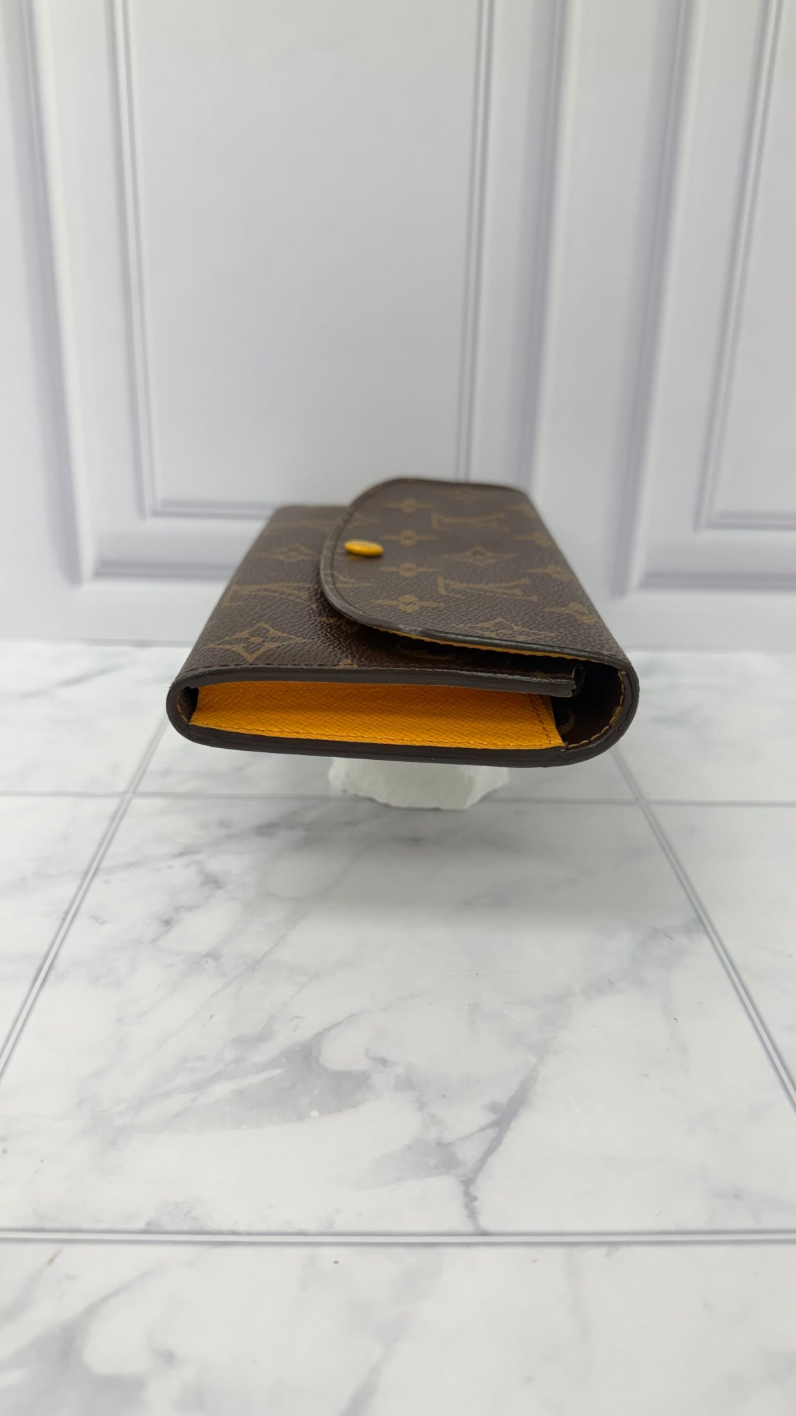 Louis Vuitton Yellow Monogram Emillie Wallet 