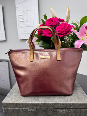 Louis Vuitton Plum Monogram Vernis Bellevue PM