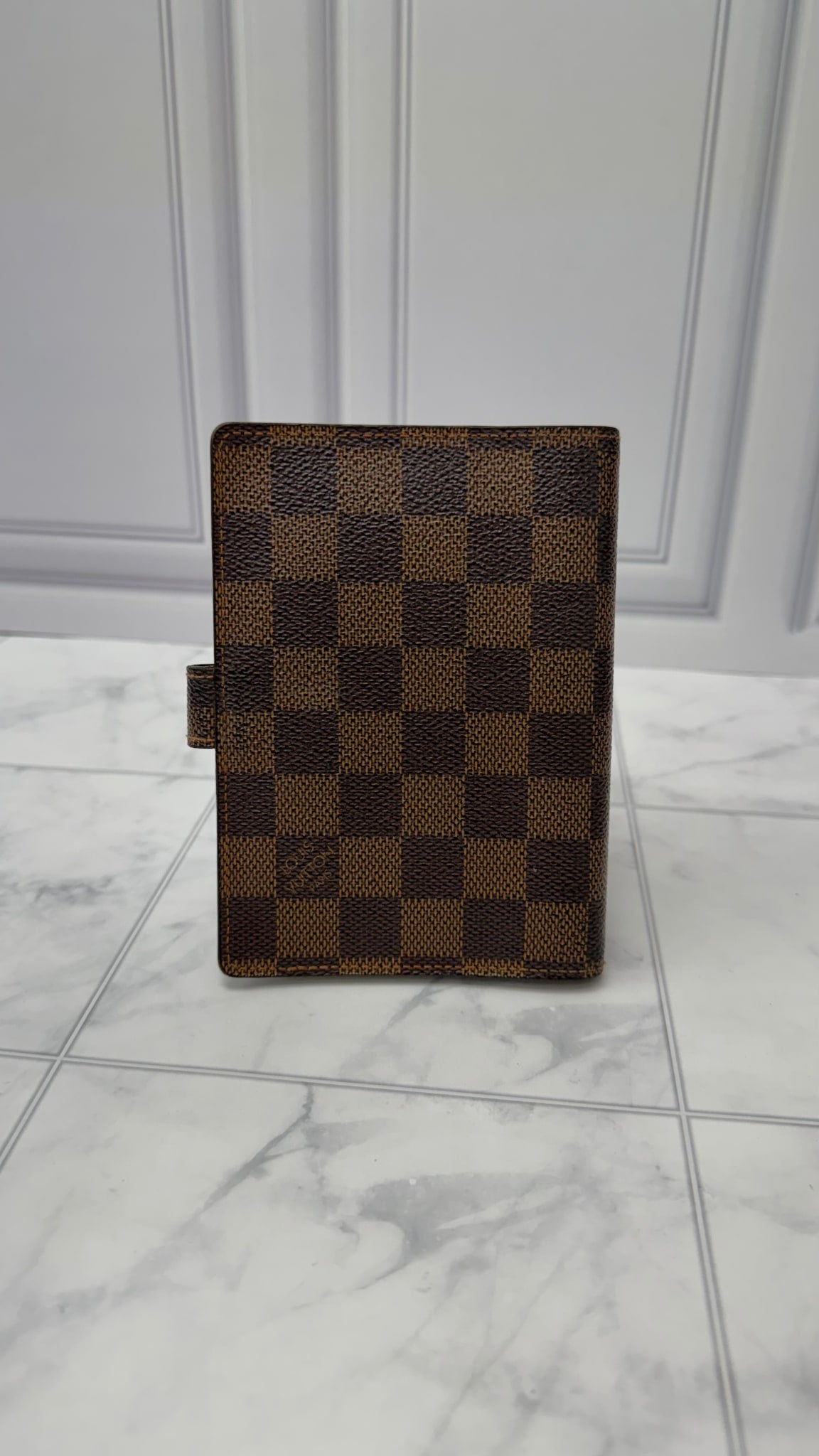 Louis Vuitton Damier Ebene Passport Agenda PM