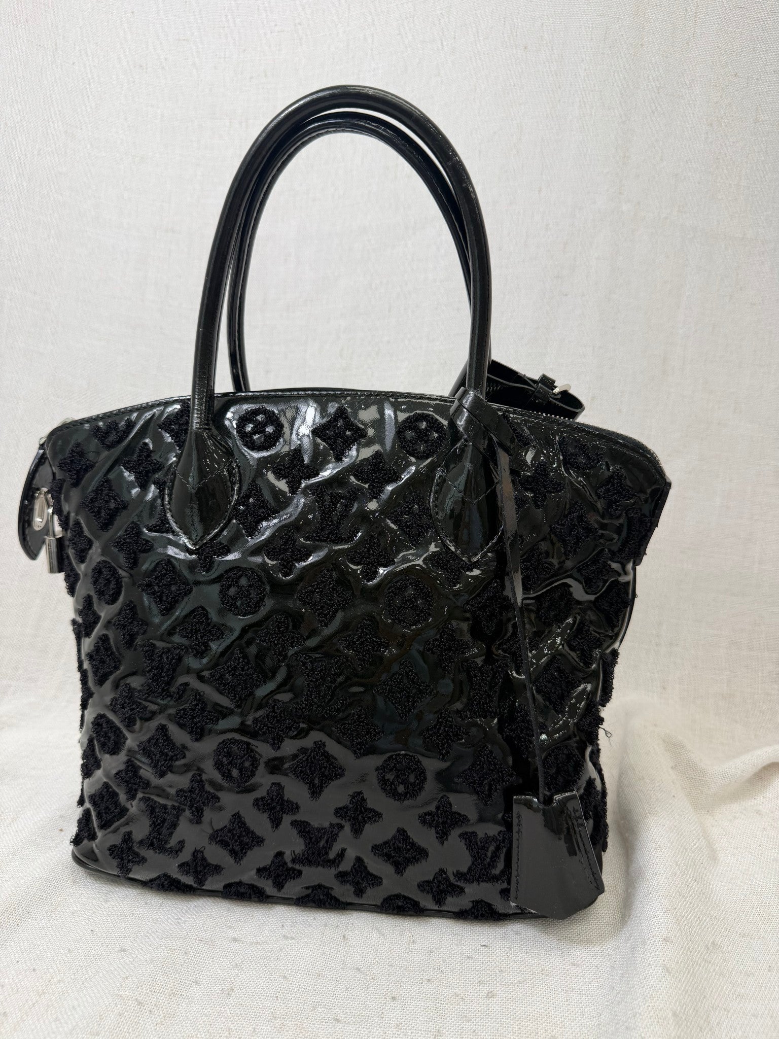 Louis Vuitton Black Monogram Fascination Lockit Bag 