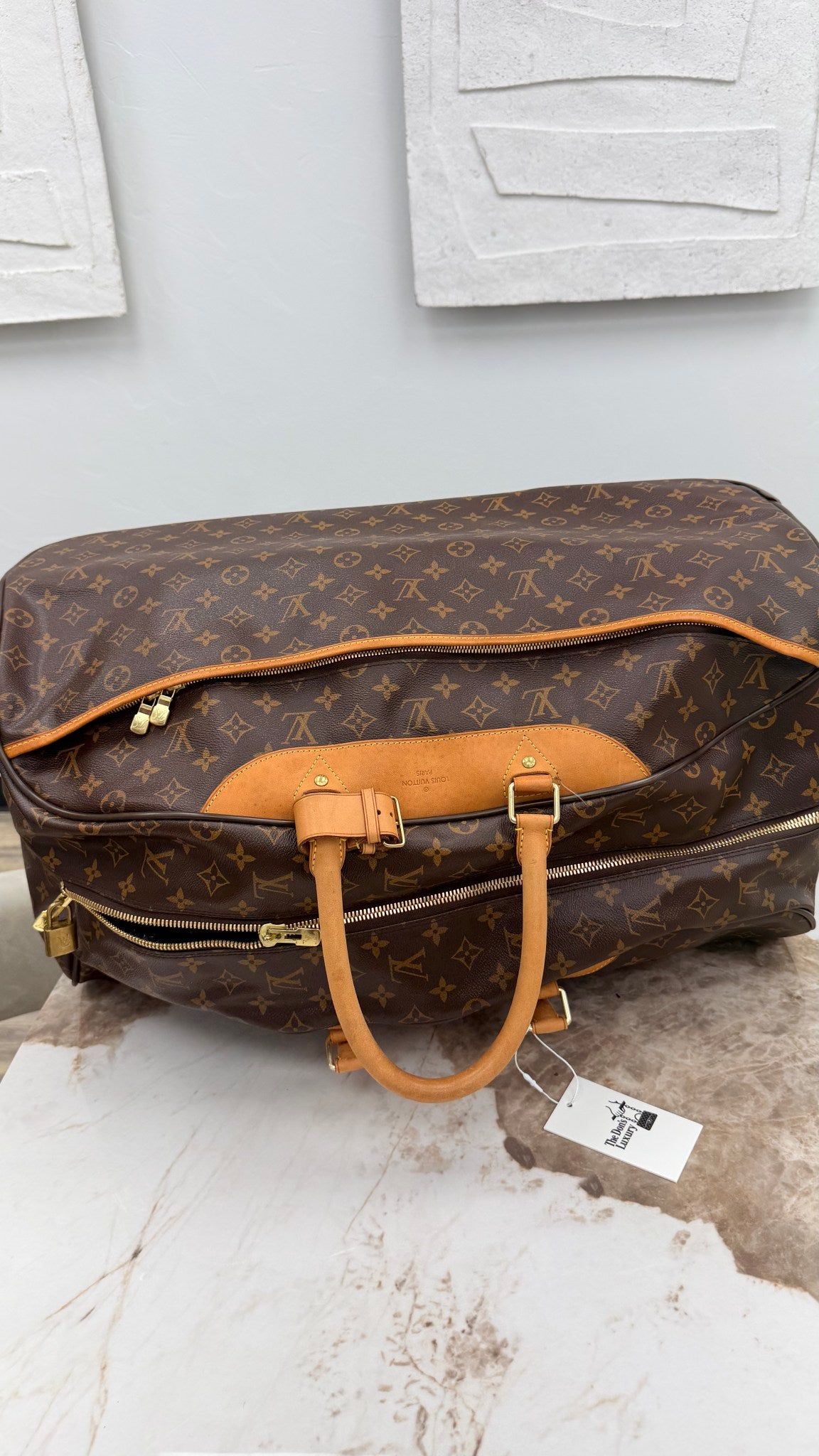Louis Vuitton Monogram Eole Rolling Duffle Bag 