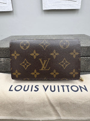 Louis Vuitton Monogram Porte Monnaie Compact Wallet