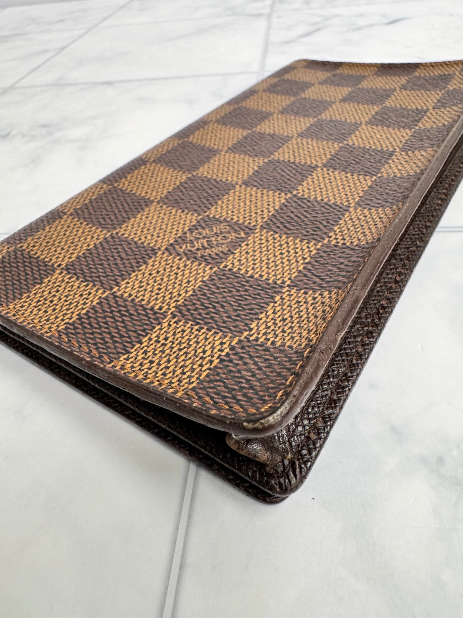 Louis Vuitton Damier Ebene Long Wallet