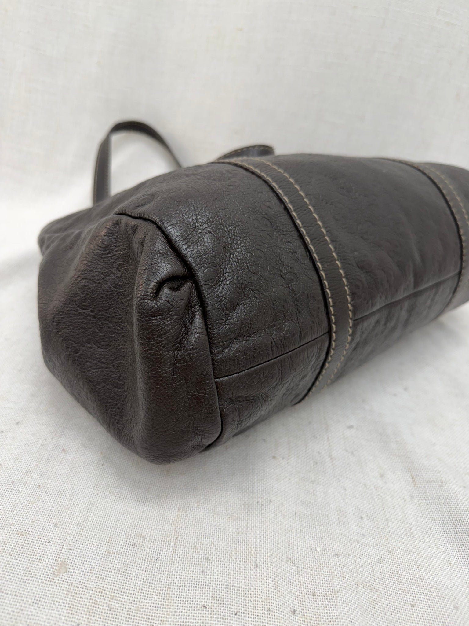 Gucci Brown Guccissima Leather Hobo Tote