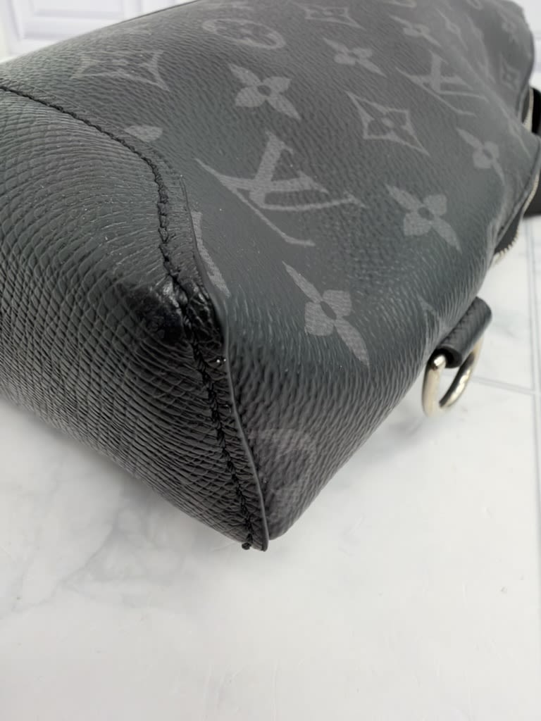 Louis Vuitton Monogram Eclipse Duo Sling Bag