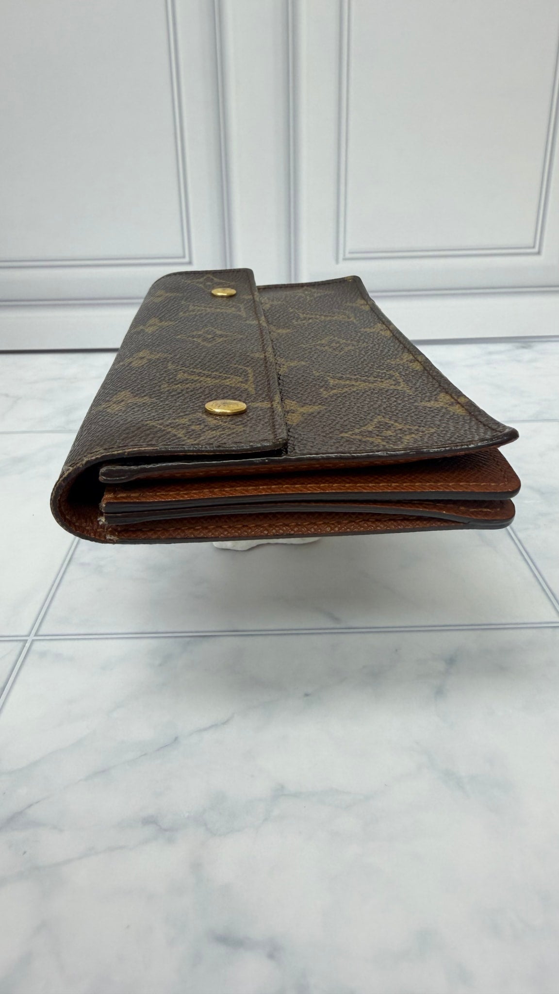 Louis Vuitton Monogram Accordion Long Wallet 