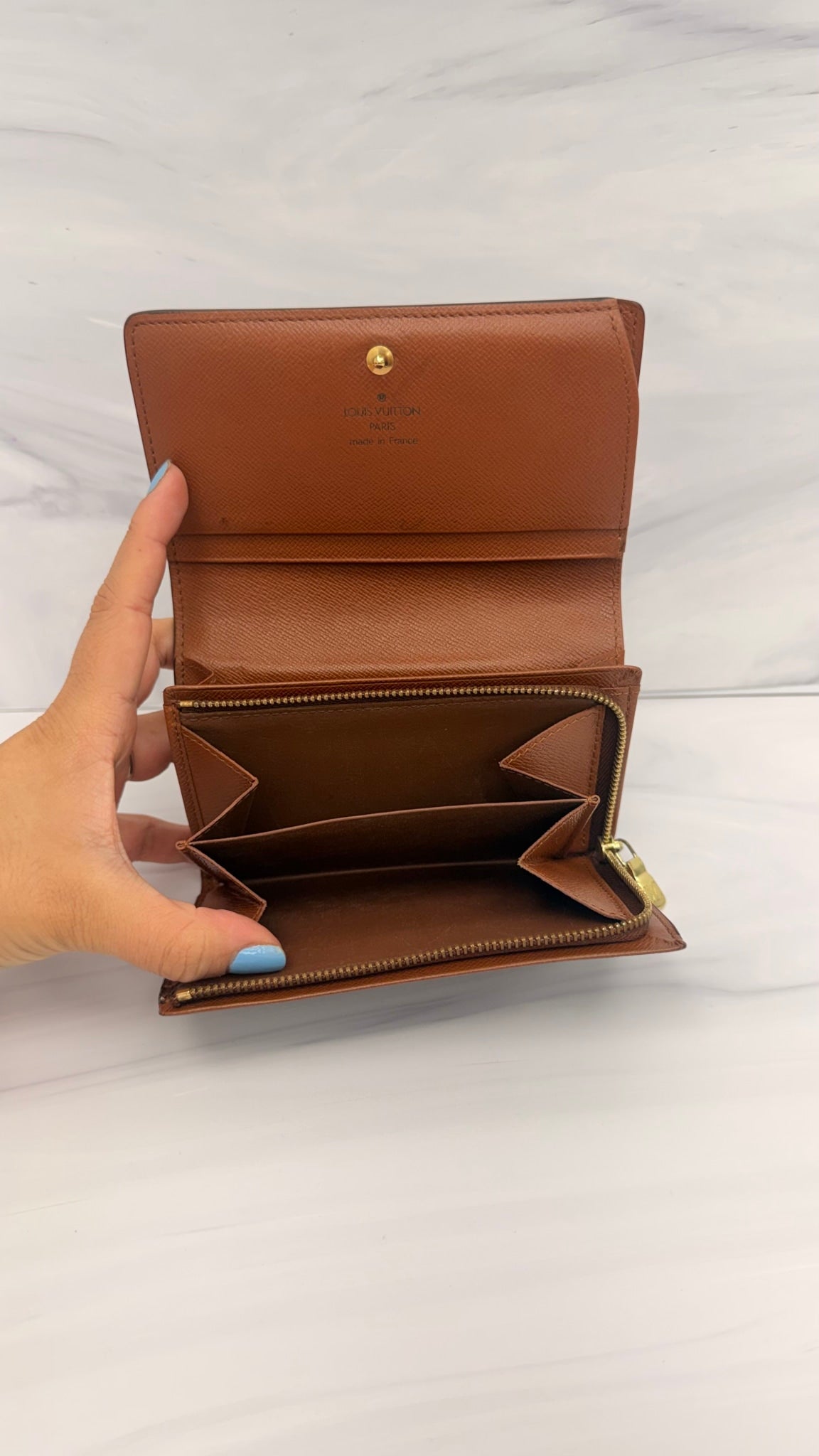 Louis Vuitton Monogram Tresor Compact Wallet