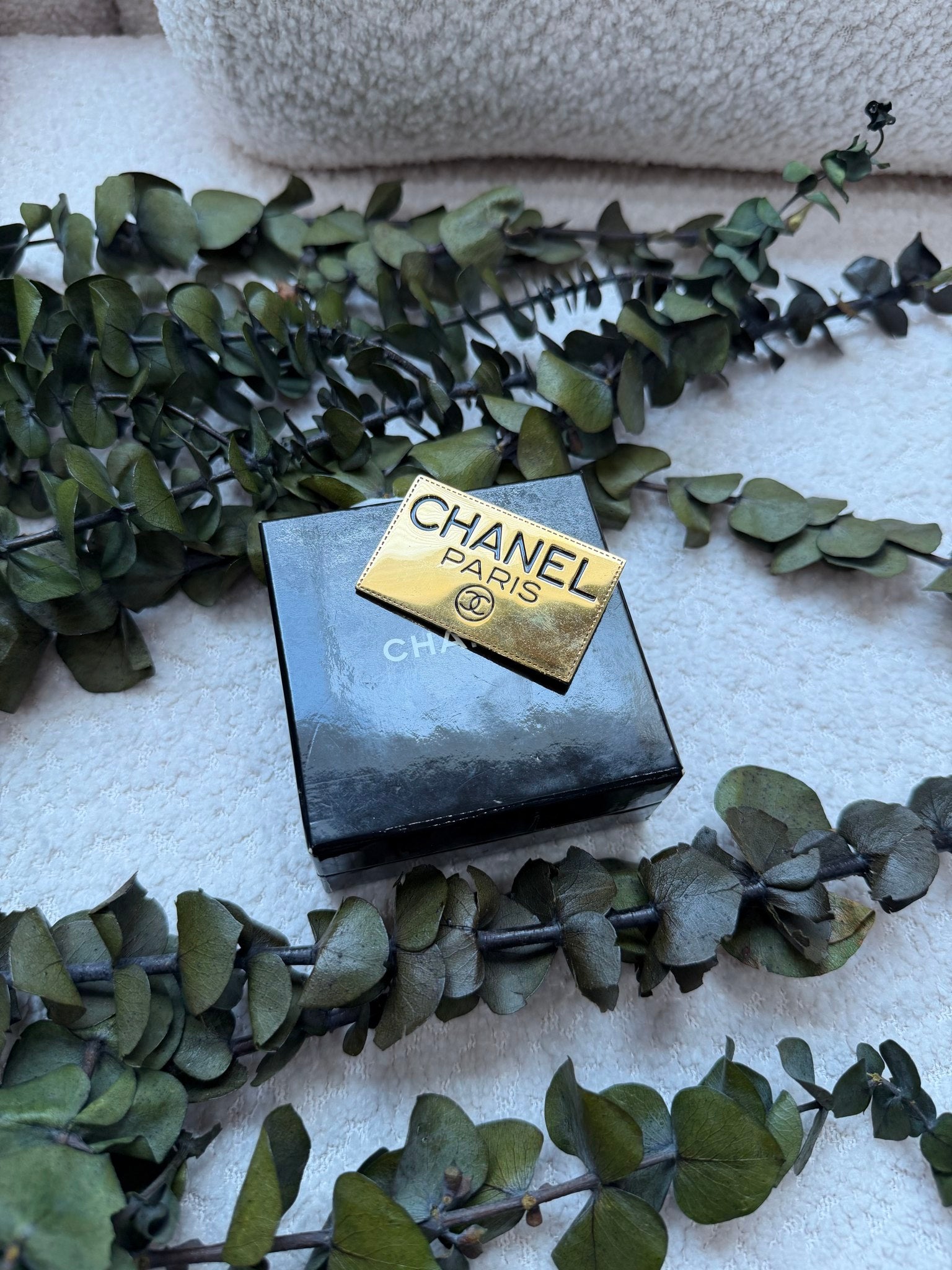 Chanel Gold Tone Brooch