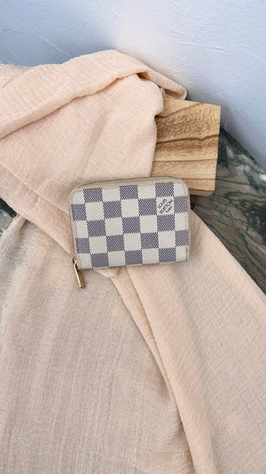 Louis Vuitton Damier Azur Zippy Coin Purse