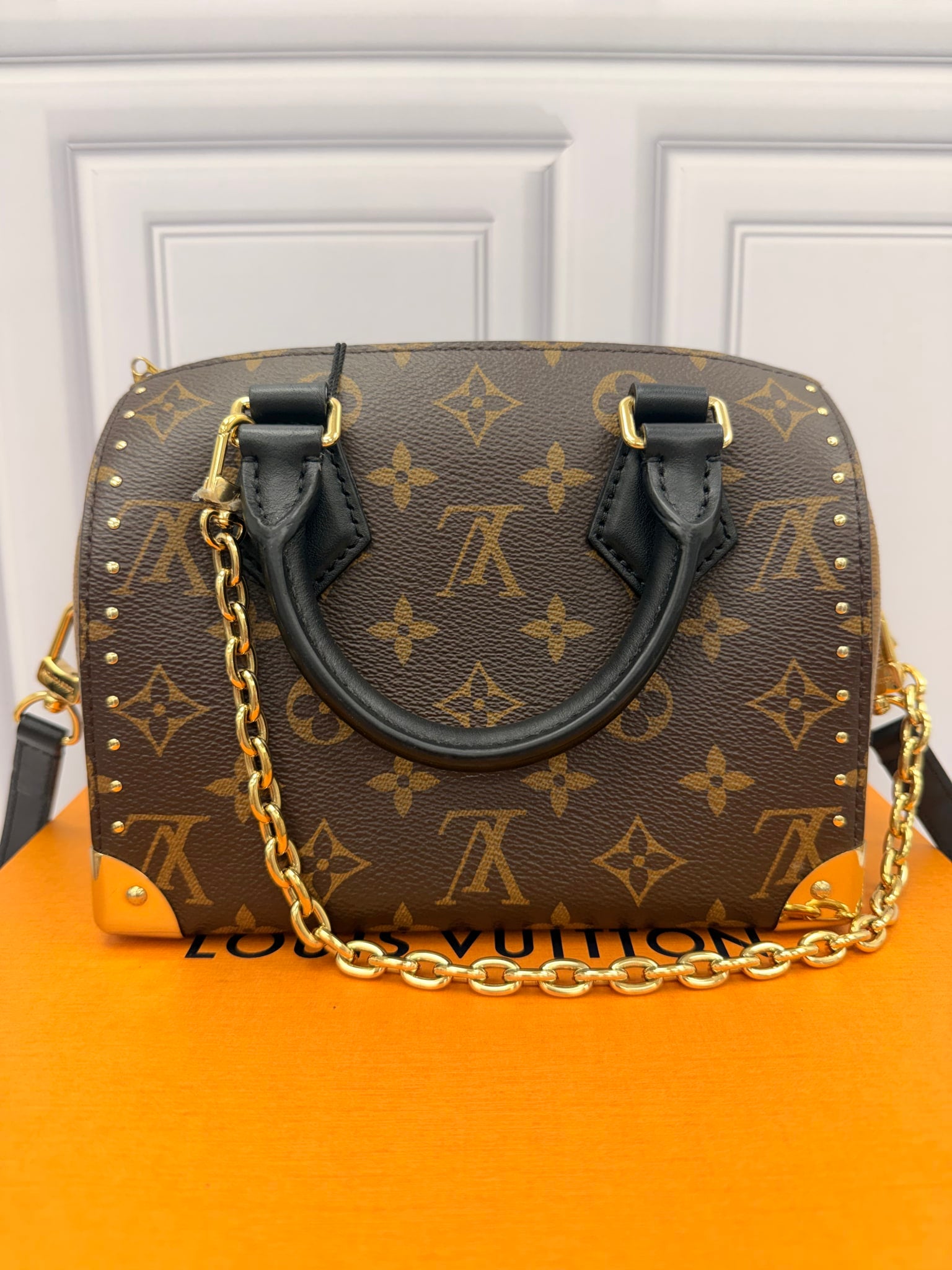 Louis Vuitton Monogram Speedy Trunk 20