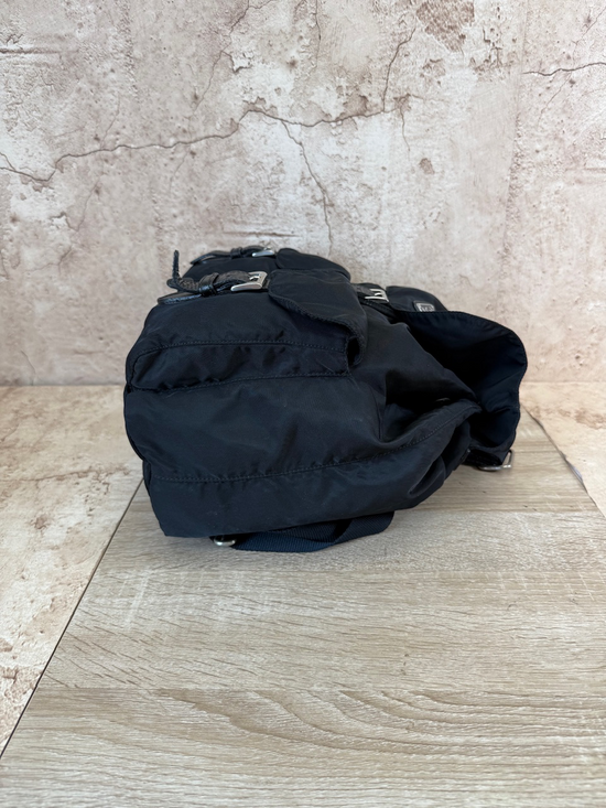 Prada Black Nylon Backpack